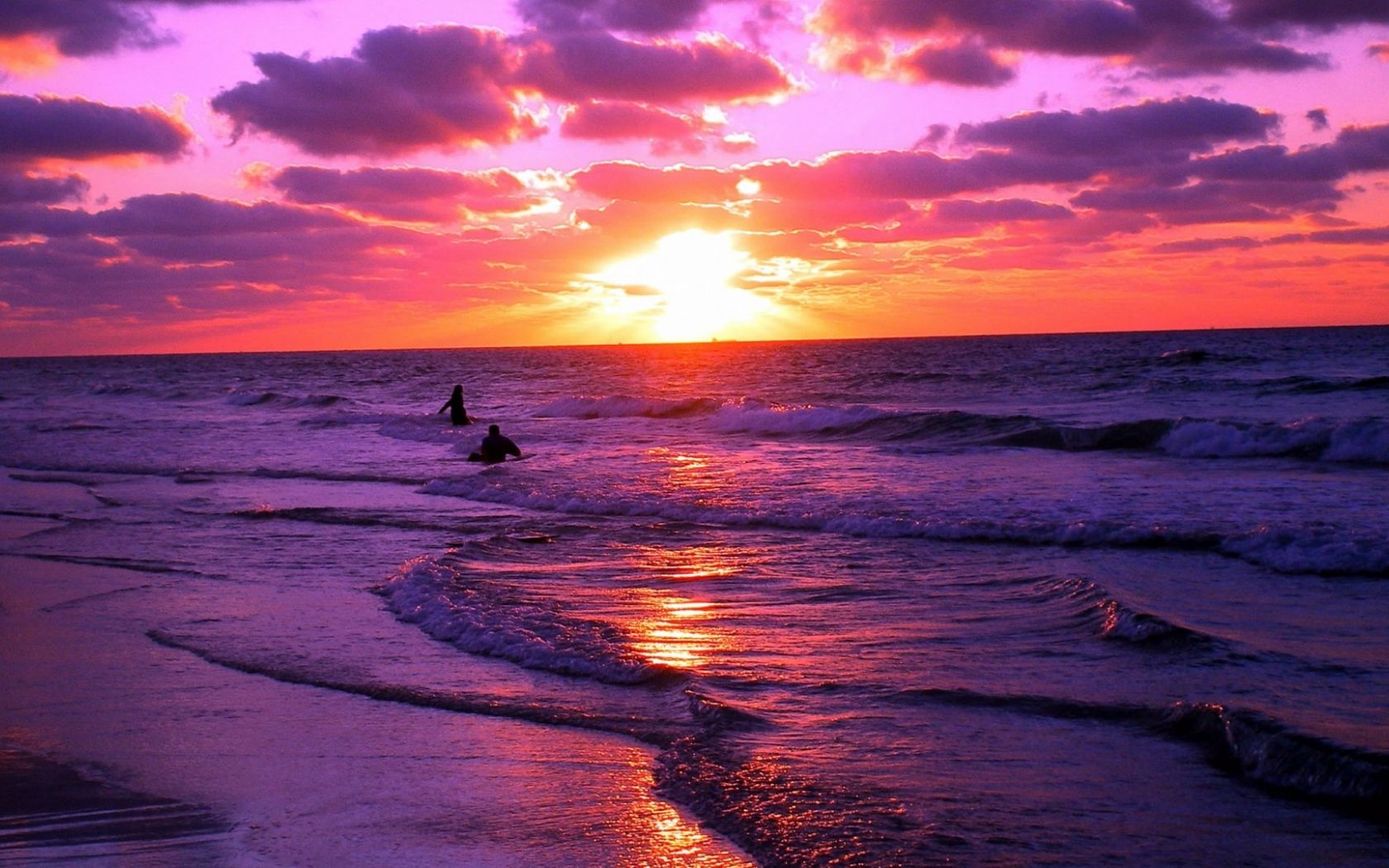 Free download purple beach sunset wallpaper purple beach sunset