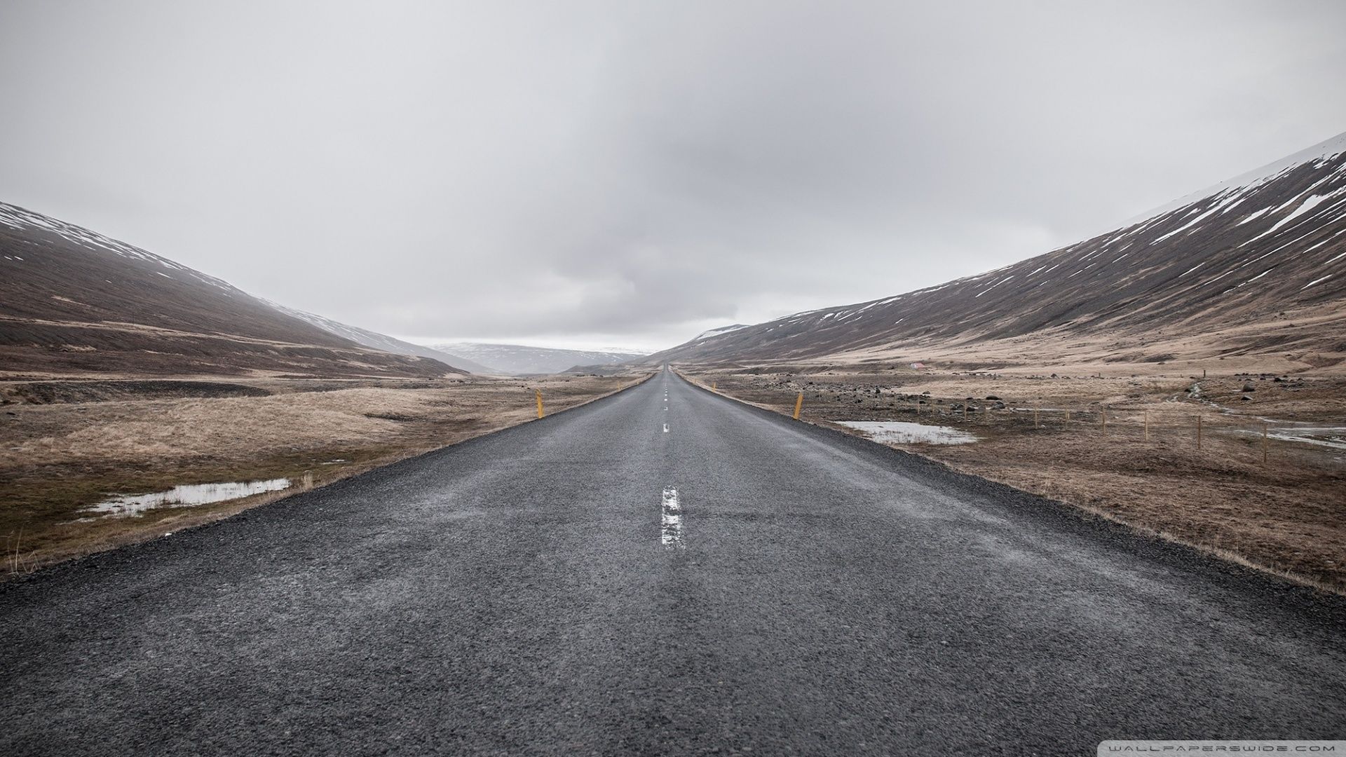 Empty Road Ultra HD Desktop Background Wallpaper for 4K UHD TV
