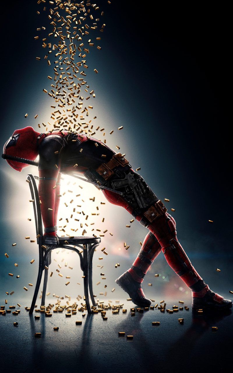 Deadpool 2 Movie Bullets Poster 4K Wallpaper