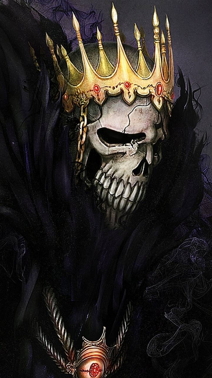 Skeleton king wallpaper