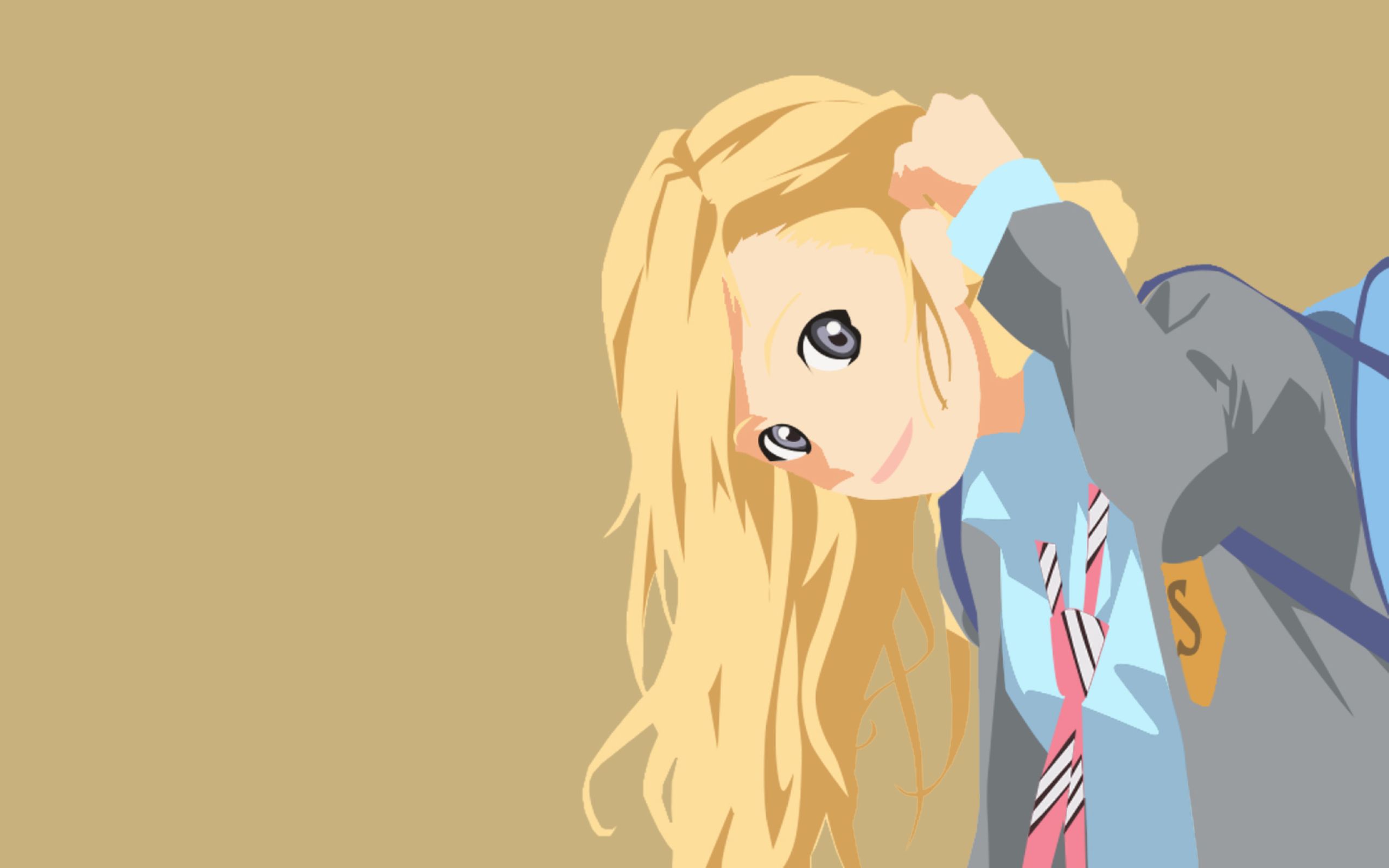 Kaori Miyazono 2560x1600 Resolution Wallpaper, HD Anime