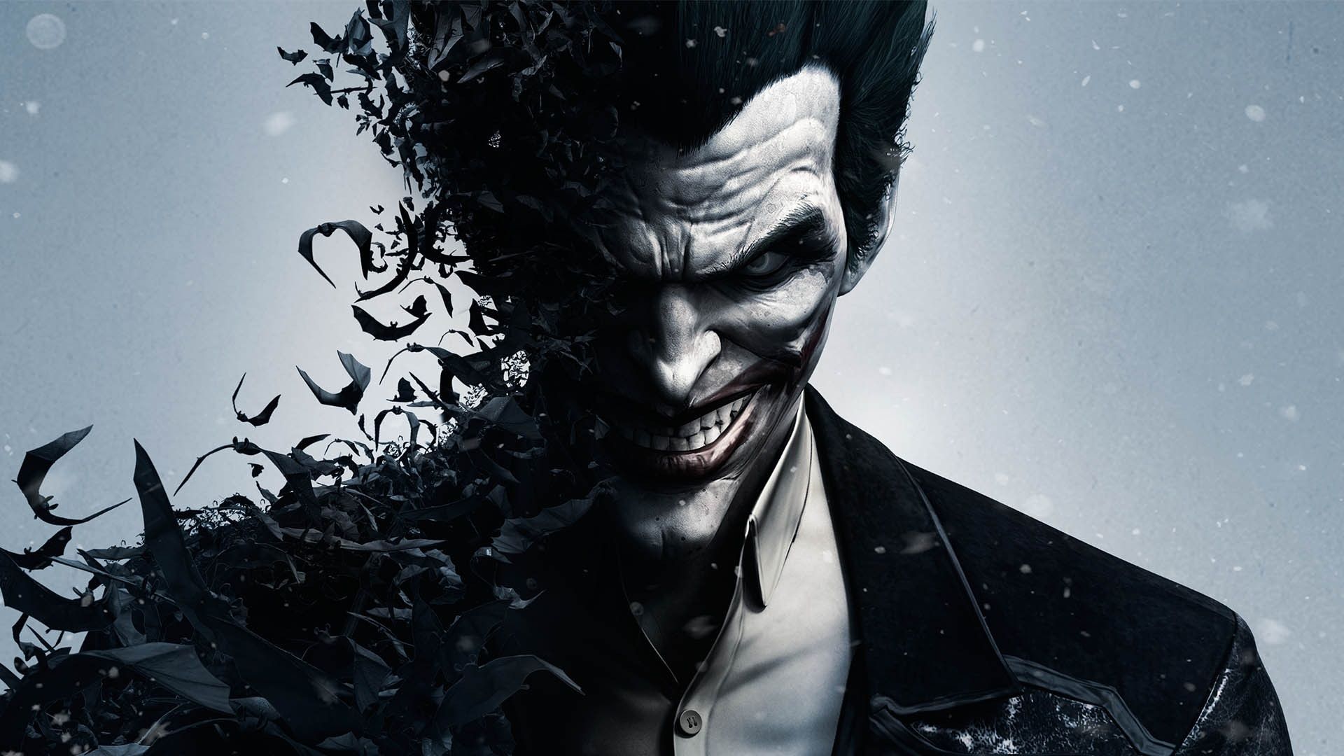 Download Wallpaper 1920x1080 batman arkham origins, joker, red cap