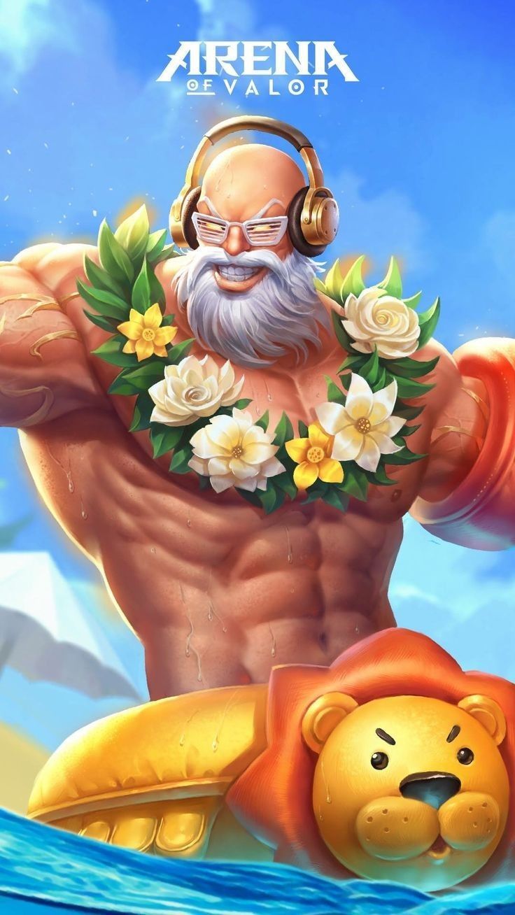 Gildur Summer Bash Skin. Seni karakter, Animasi, Seni