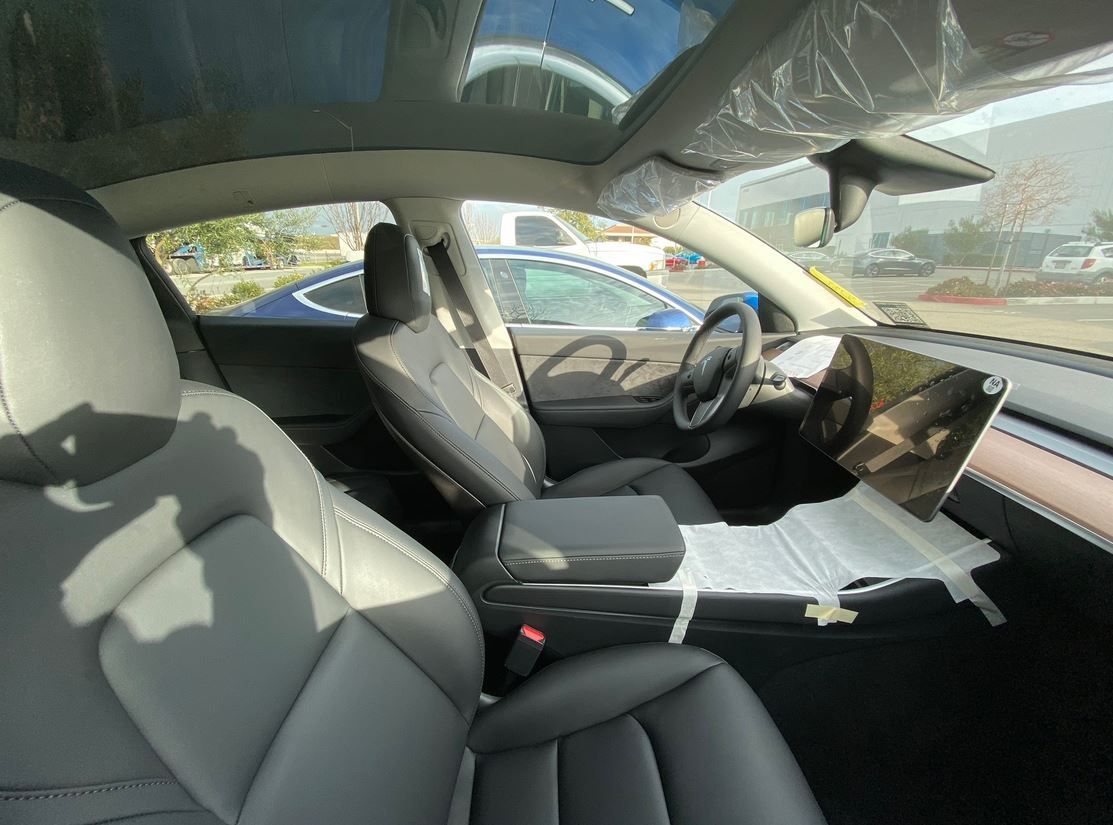 Tesla Model Y Interior Image Show Never Before Seen Cabin Details