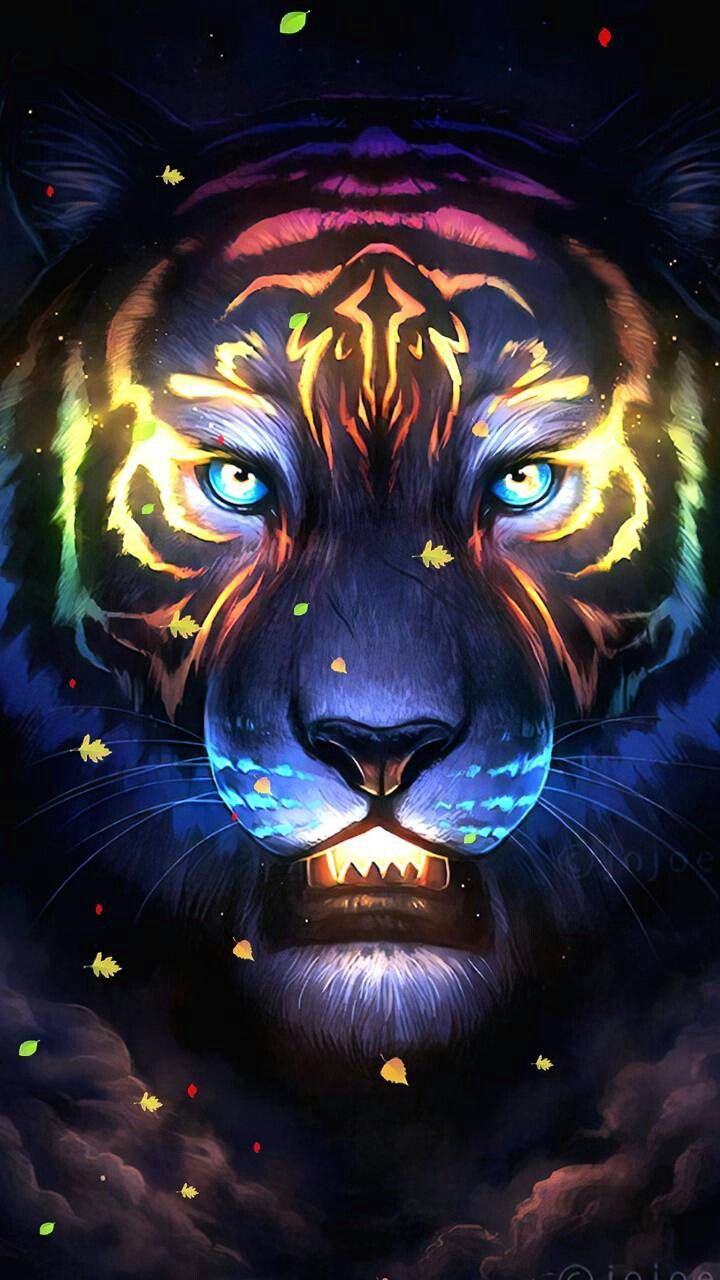 Artistic Tiger. Tiger wallpaper, Lion wallpaper iphone, Tiger art