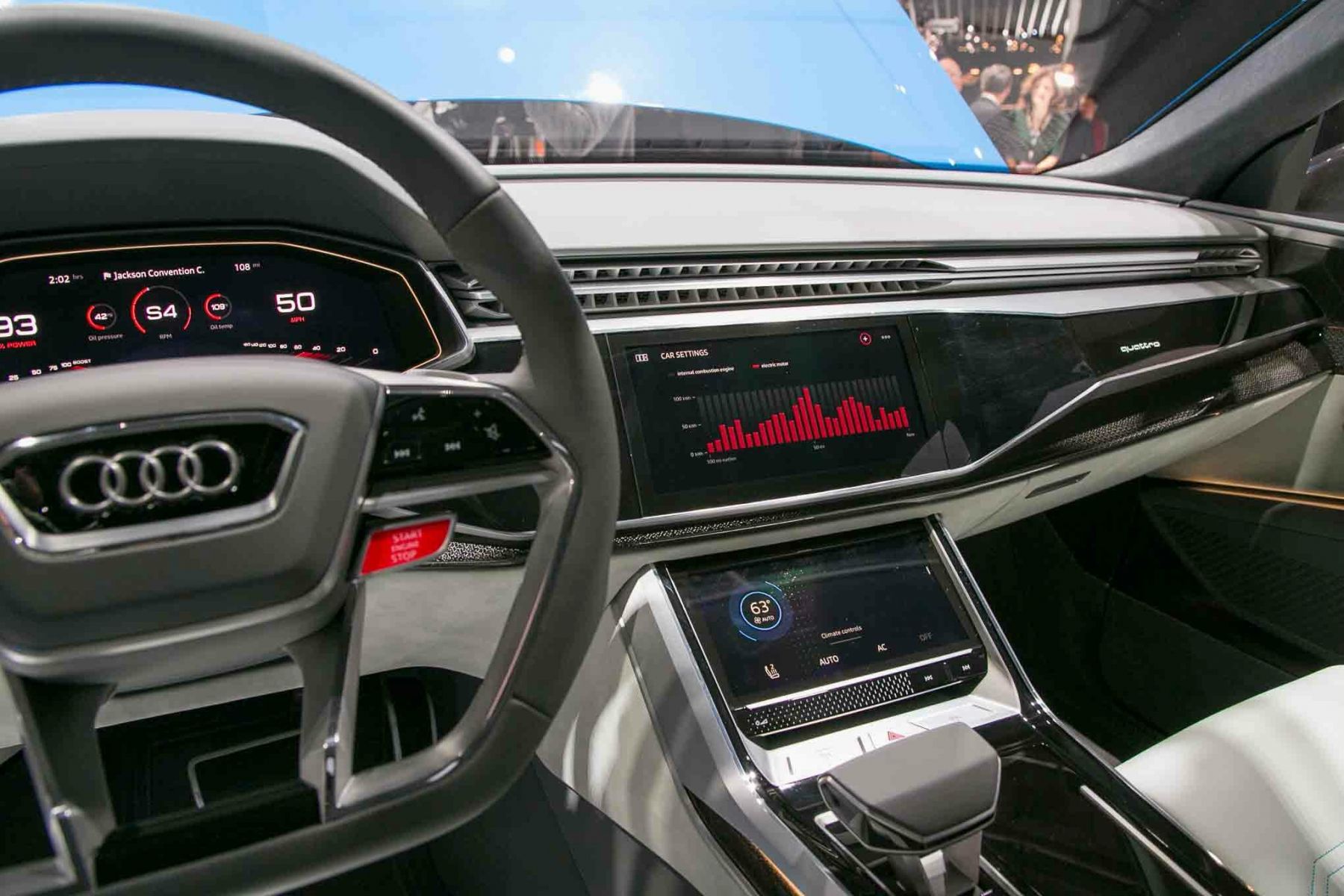 Audi q8 Interior