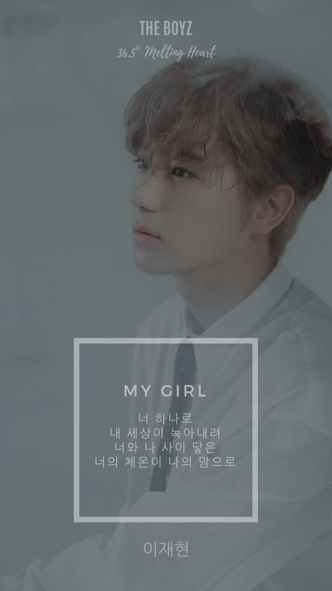 Hyunjae • THE BOYZ.5° (Melting Heart) Wallpaper Lockscreen