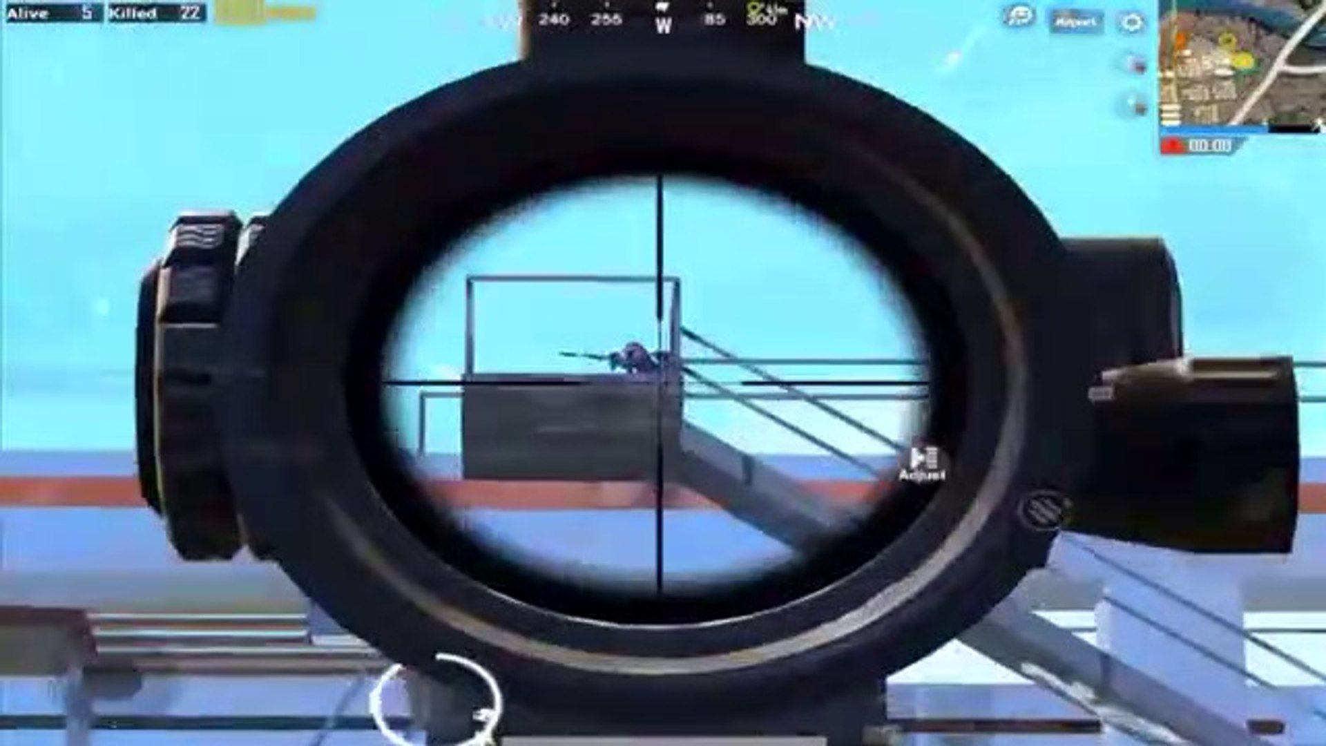 AWM + 8x SCOPE = WIN KILLS SOLO