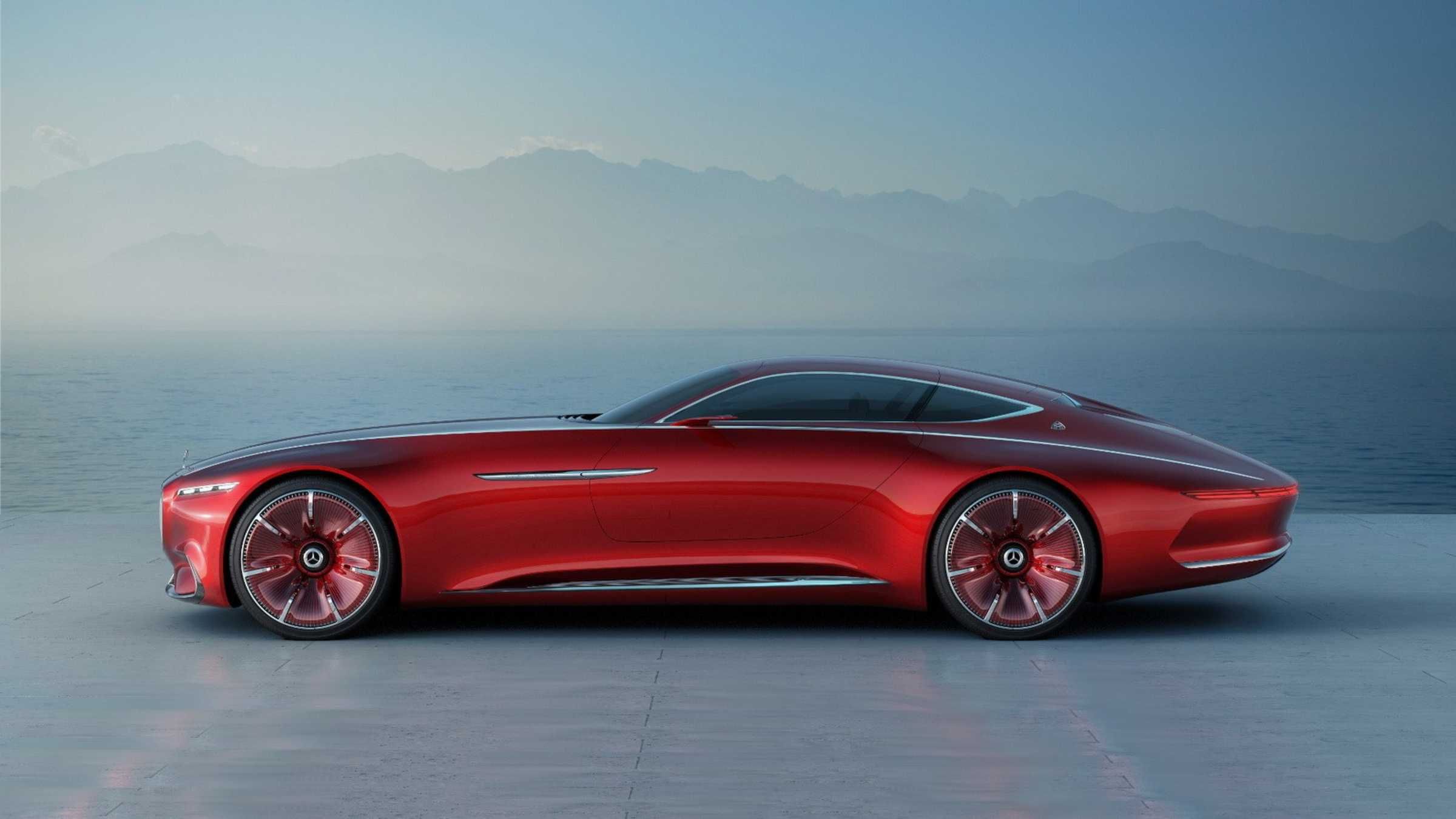 The Vision Mercedes Maybach 6 Concept Is Revealed Ahead Of Pebble