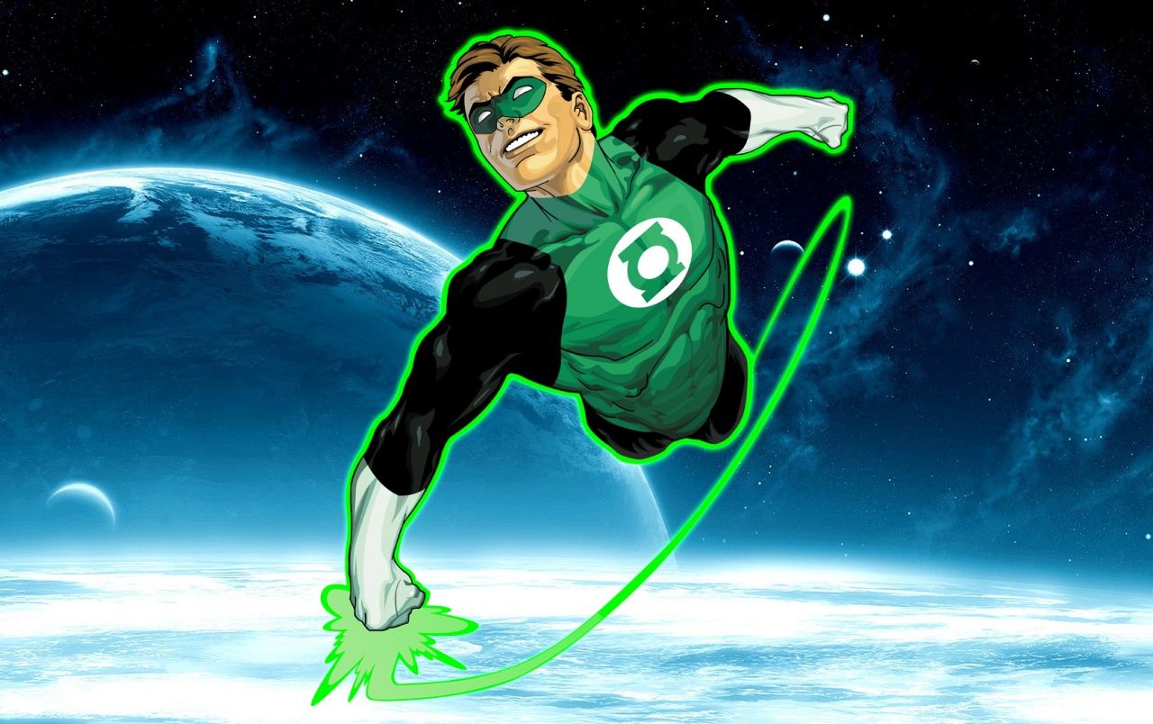 Green Lantern Flying wallpaper. Green Lantern Flying