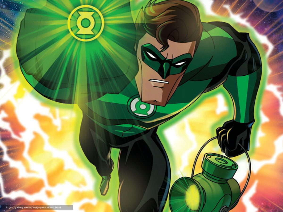 Download wallpaper Зеленый Фонарь, Green Lantern: First Flight