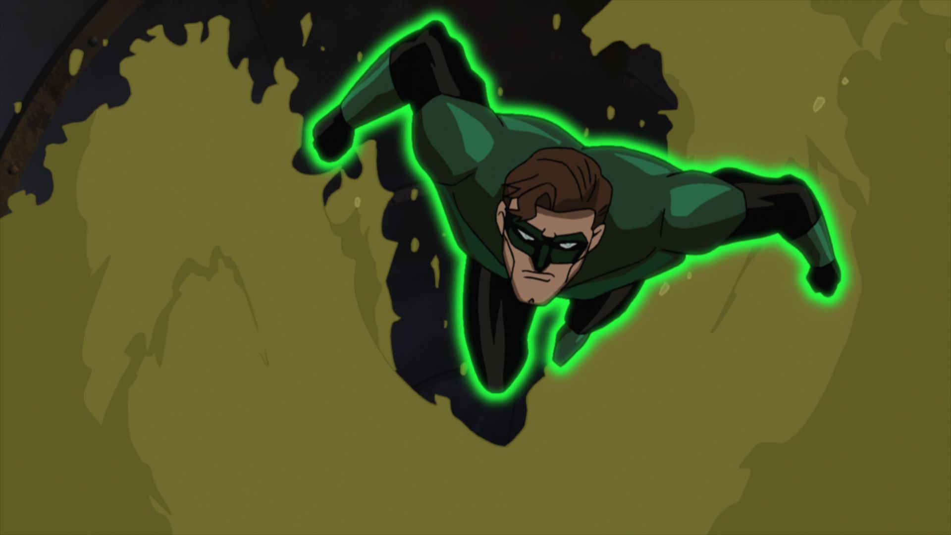 Green Lantern Flying Wallpapers Wallpaper Cave