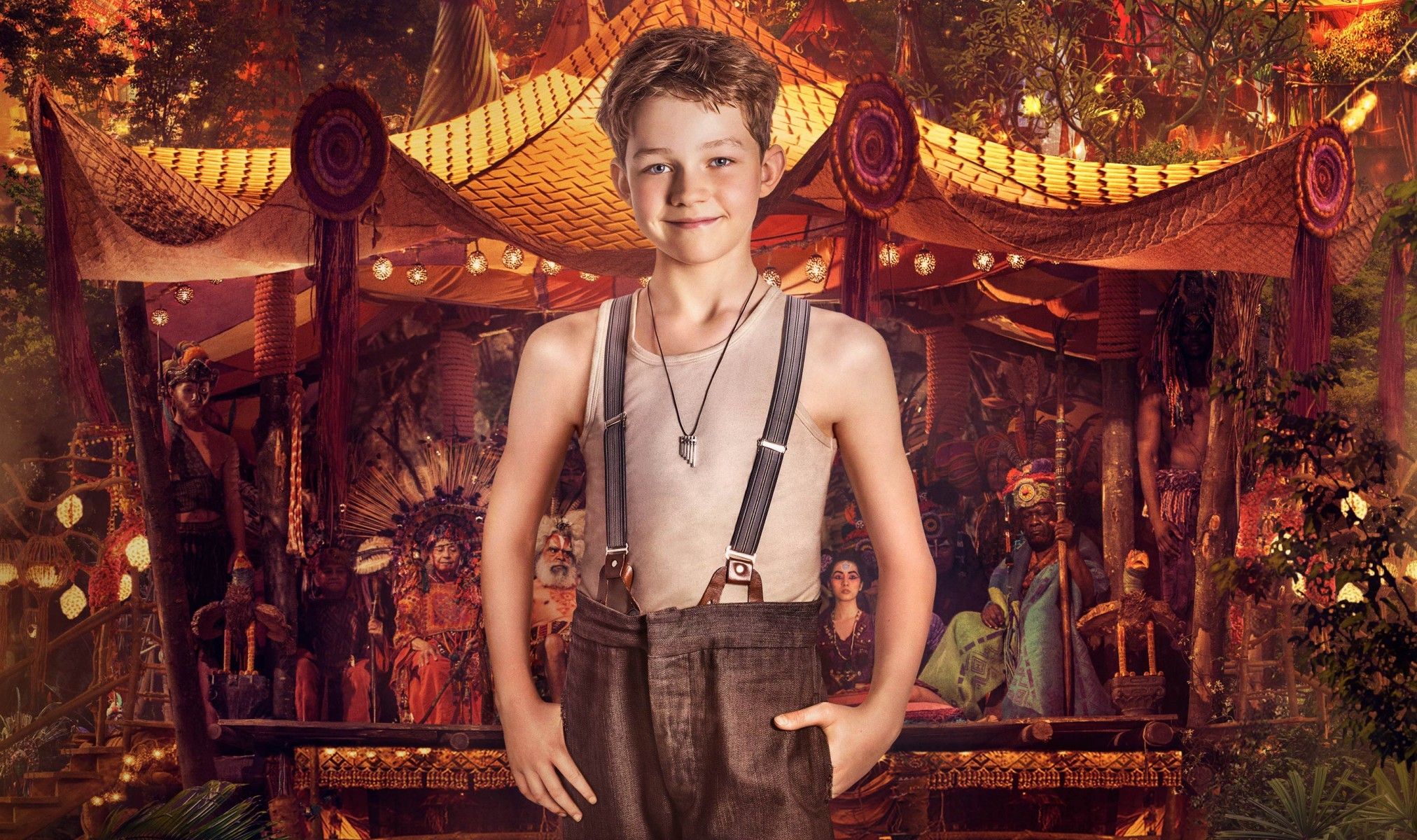 Levi Miller As Peter Pan In Pan 2015 Wallpaper