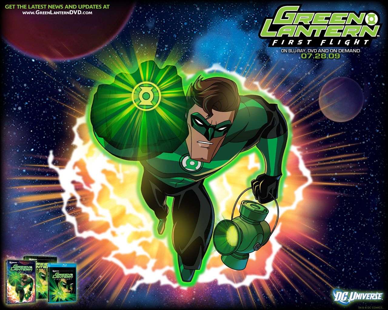 Toon's Blu Ray Review: Green Lantern First Flight