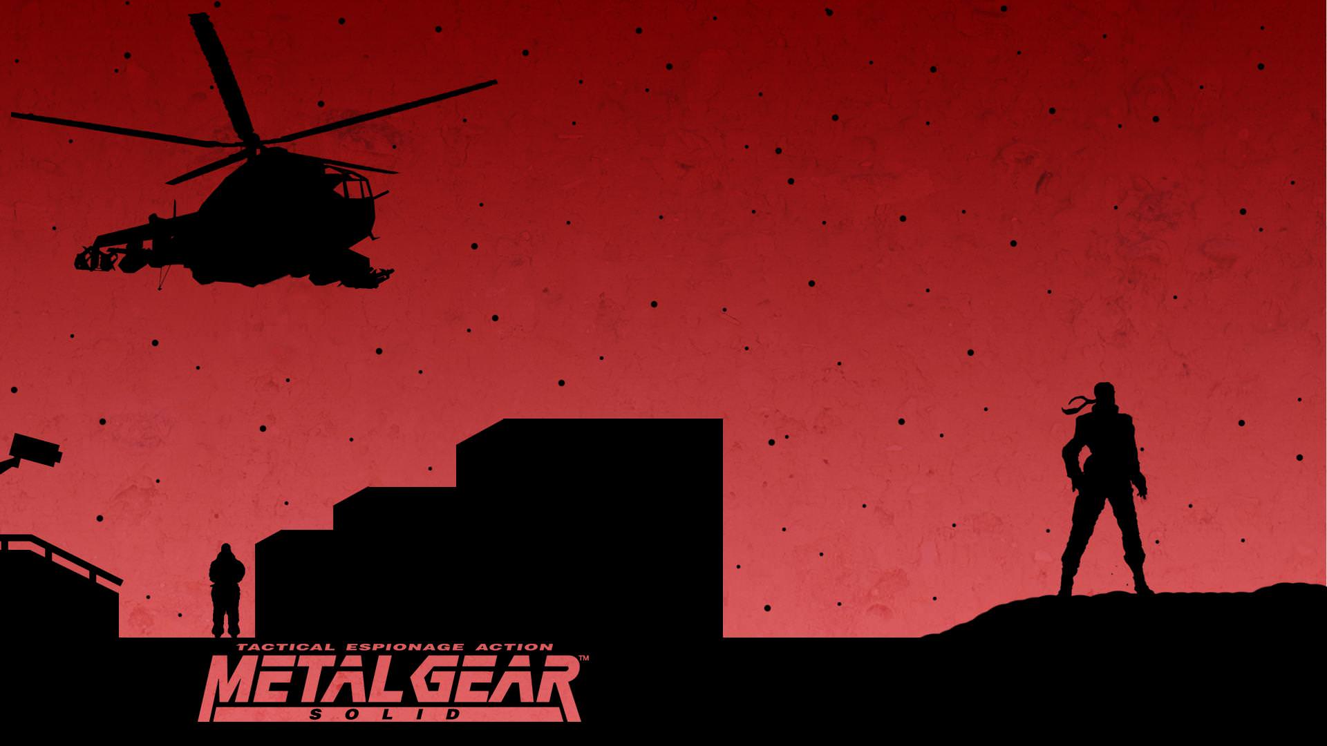 Metal Gear Solid Silhouette Wallpaper Collection