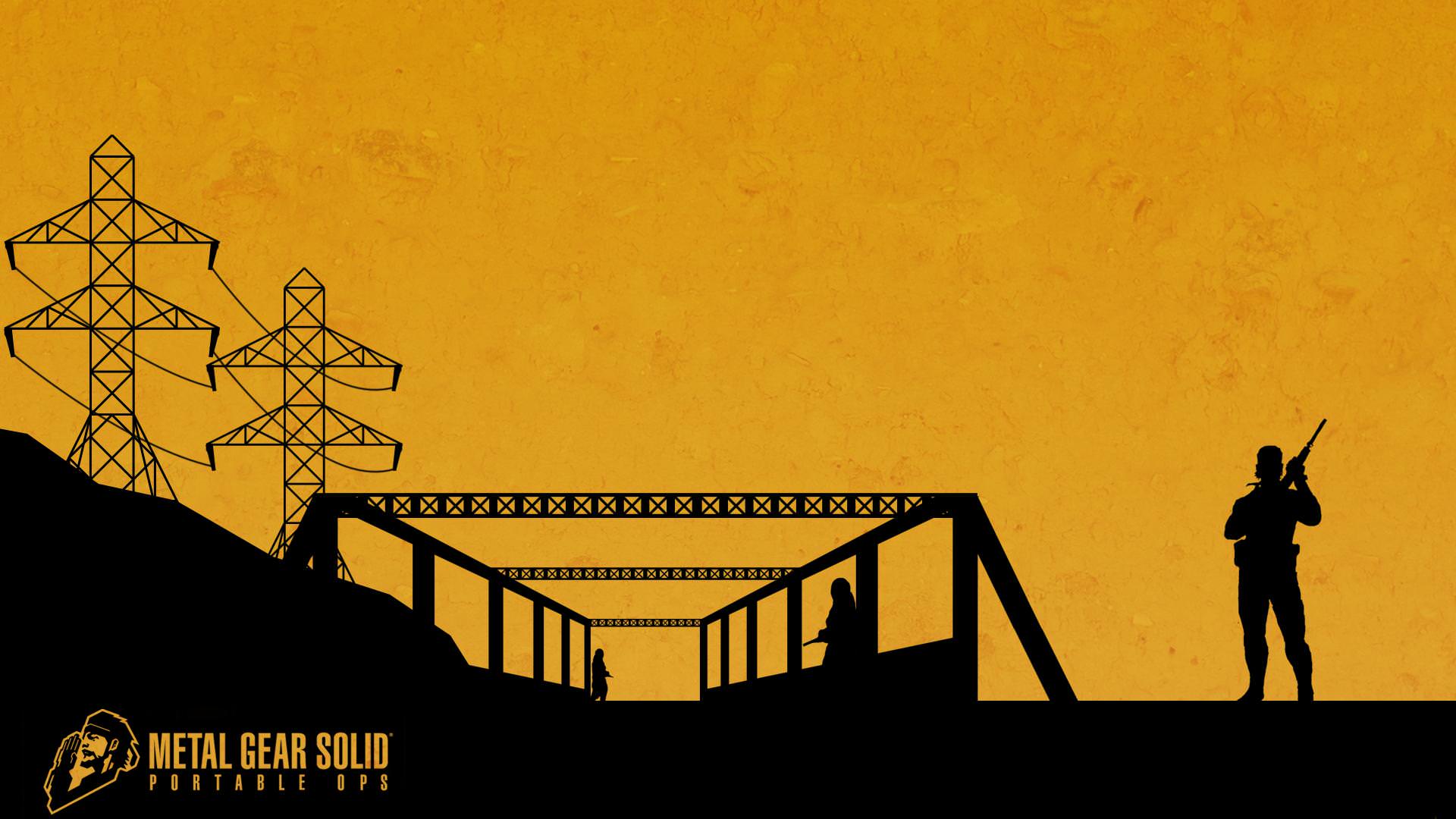 Metal Gear Solid Silhouette Wallpaper Collection