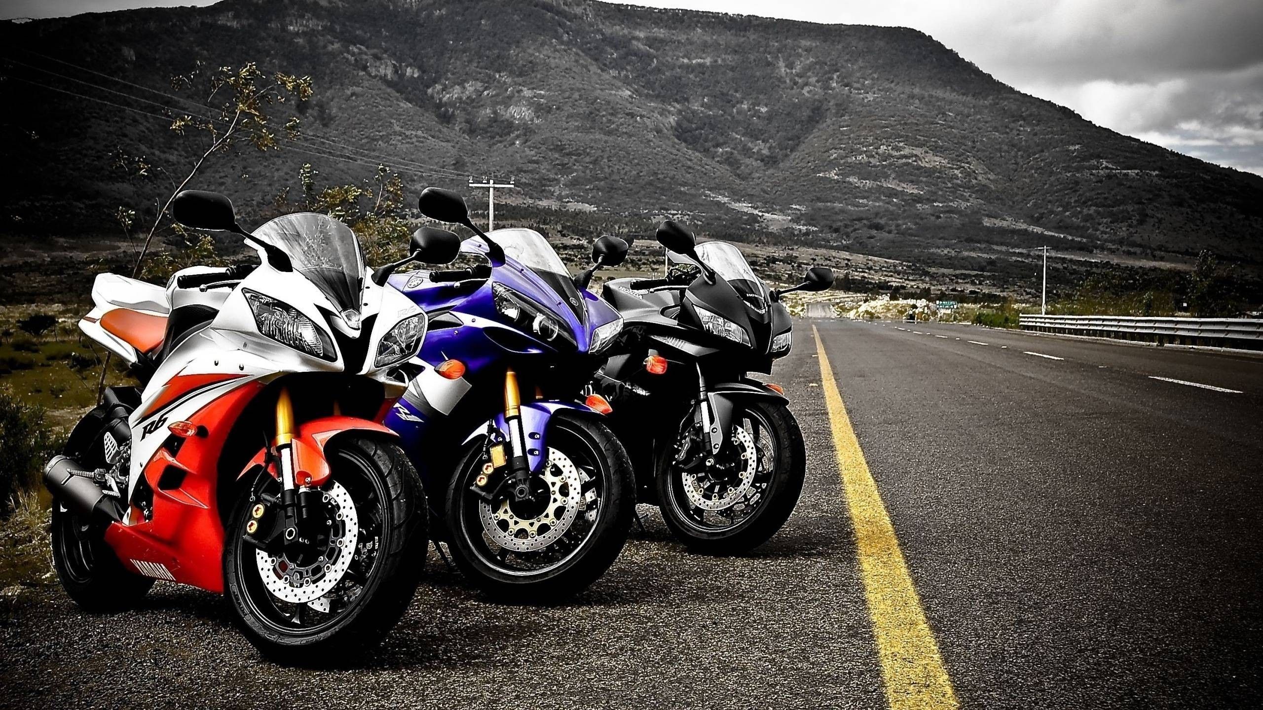 Yamaha YZF, R1, R6 Wallpaper HD / Desktop and Mobile Background