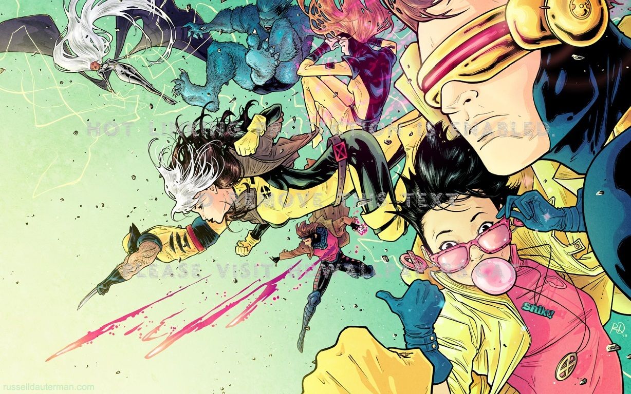 X Men Wolverine Mutants Cyclops Beast Rogue