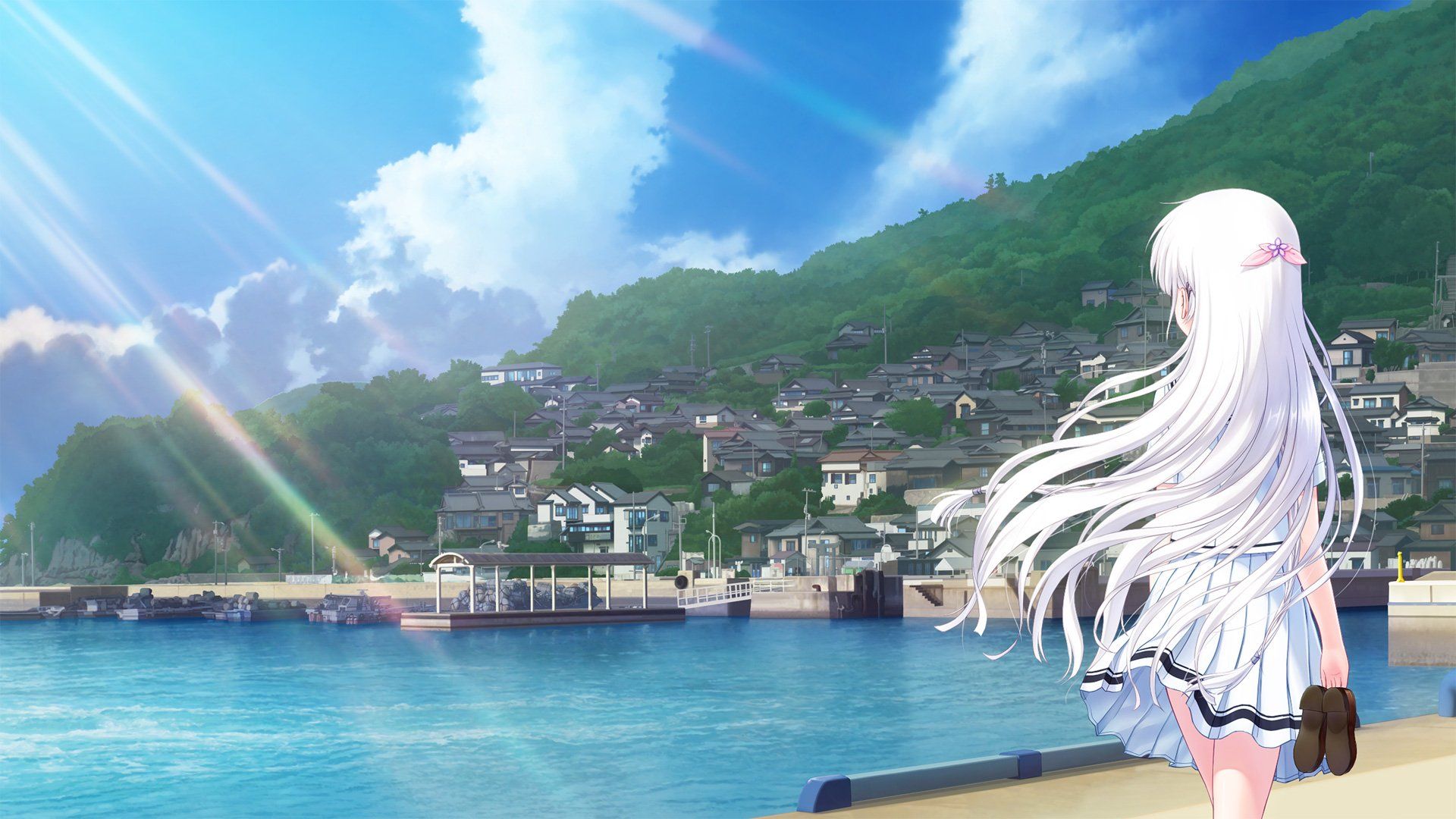 Summer Pockets HD Wallpaper and Background Image