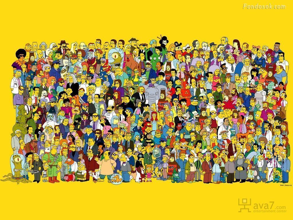 Simpsons Wallpaper. Simpsons Naruto