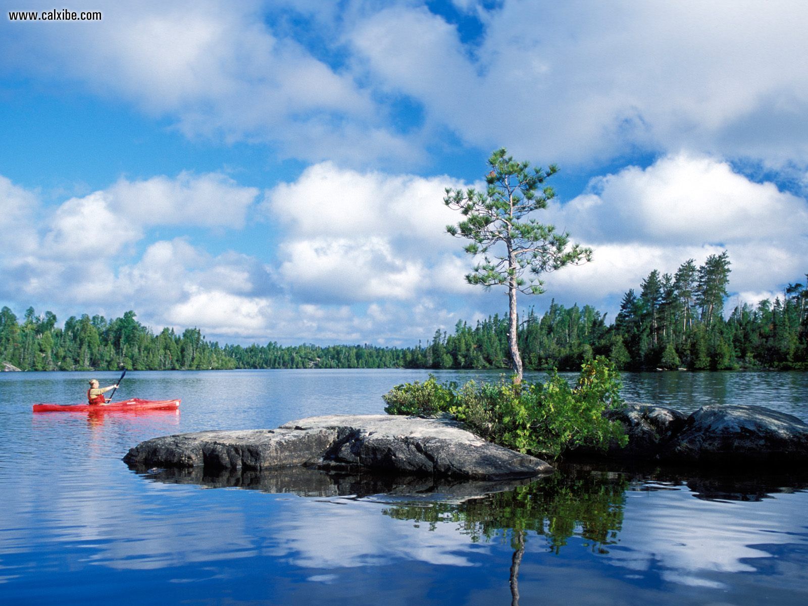 Nature: Kayaking In Boundary Waters Canoe Area Wilderness