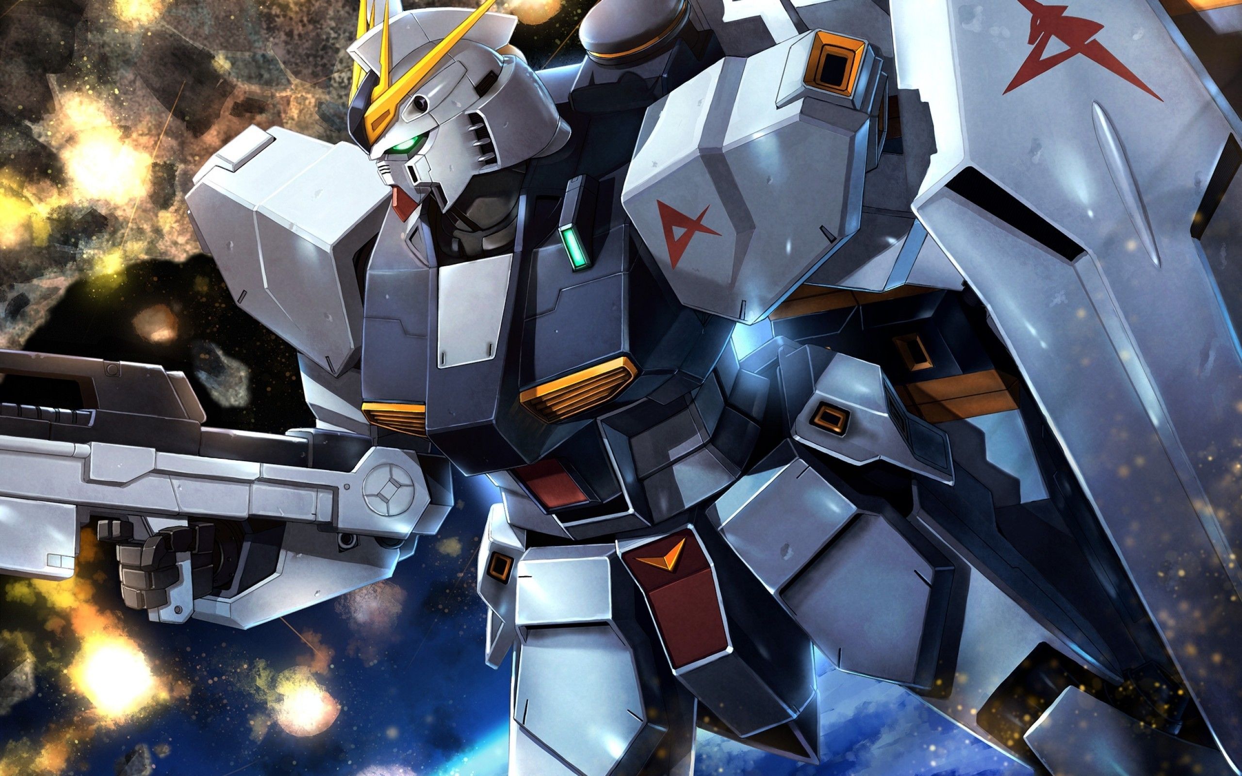 Download 2560x1600 Mobile Suit Gundam, Sci Fi, Mecha, Robot Wallpaper For MacBook Pro 13 Inch