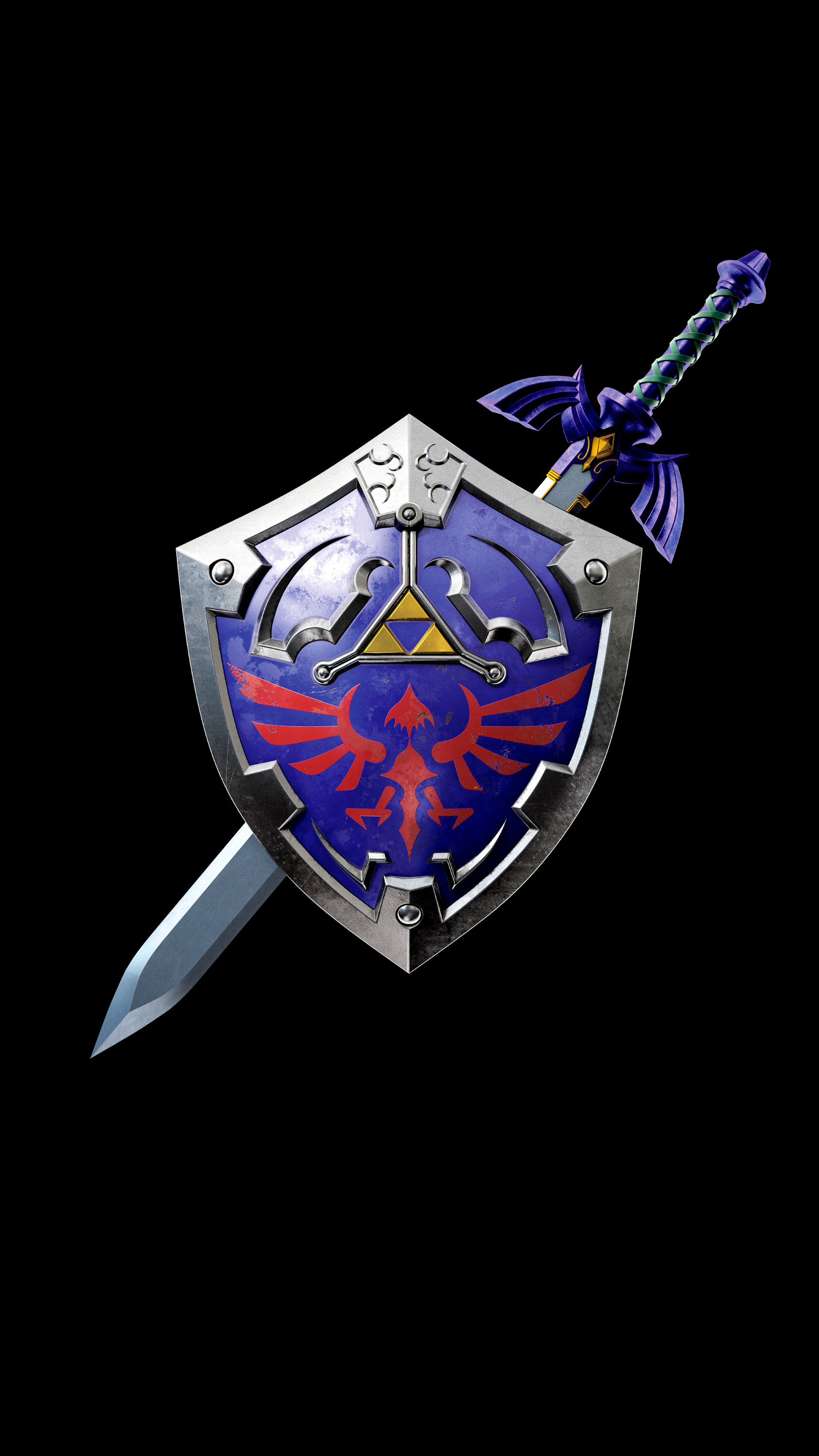 The Legend Of Zelda Sword & Shield [1719X3056]