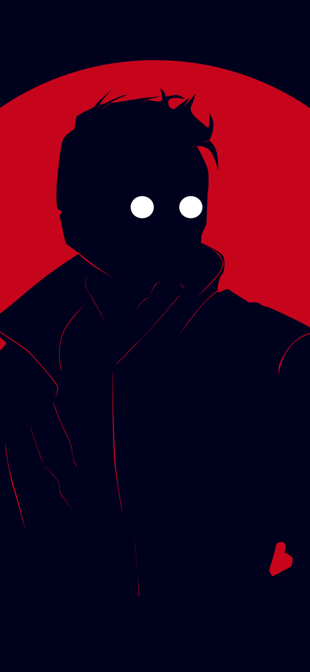 Download 1080x2340 Star Lord, Minimal Design, Superhero Wallpaper