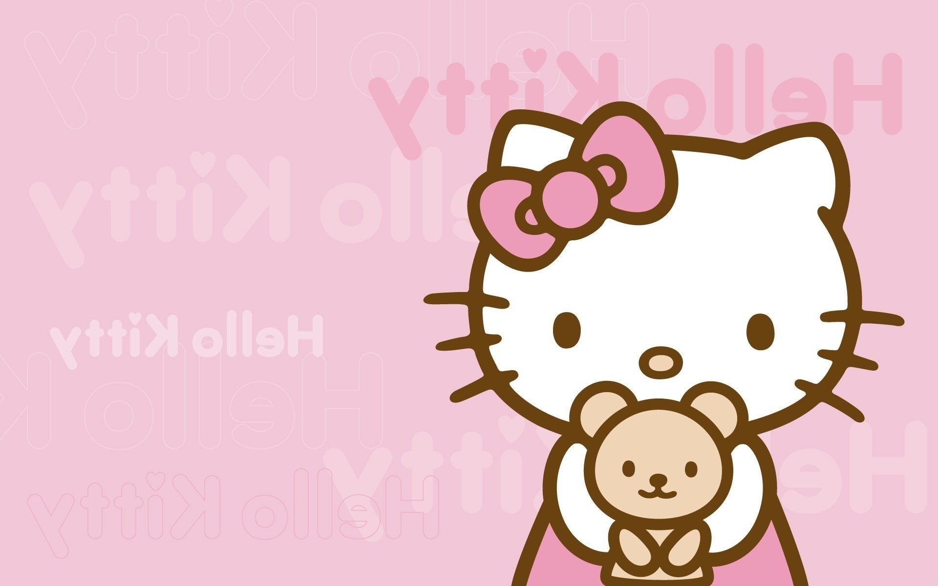 Pink Hello Kitty Computer Wallpapers Wallpaper Cave