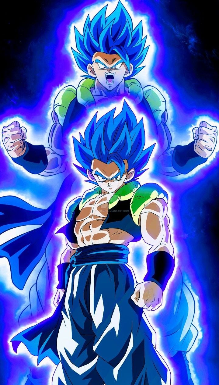 Super saiyan gogeta recolor to blue, hd wallpaper (iOS) :  r/DokkanBattleCommunity