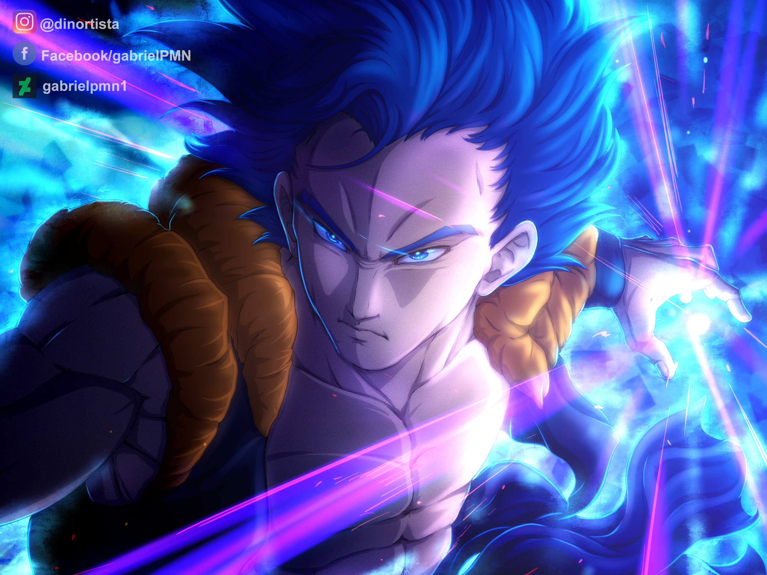 100+] Gogeta Blue Wallpapers