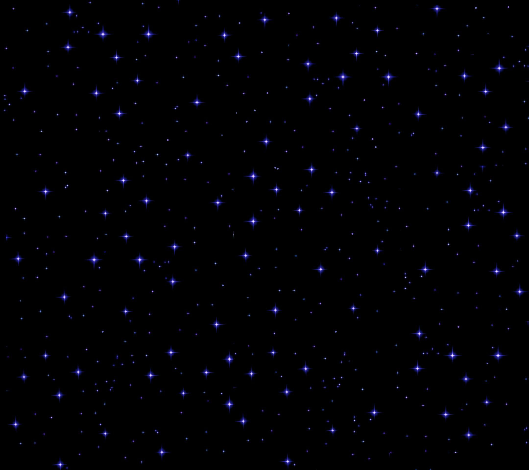 Glowing Night Stars