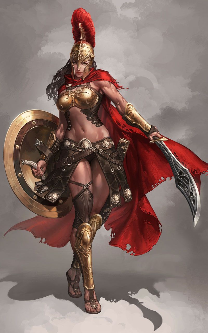 Best Warrior Princess 4k HD Wallpaper 2020. Spartan women