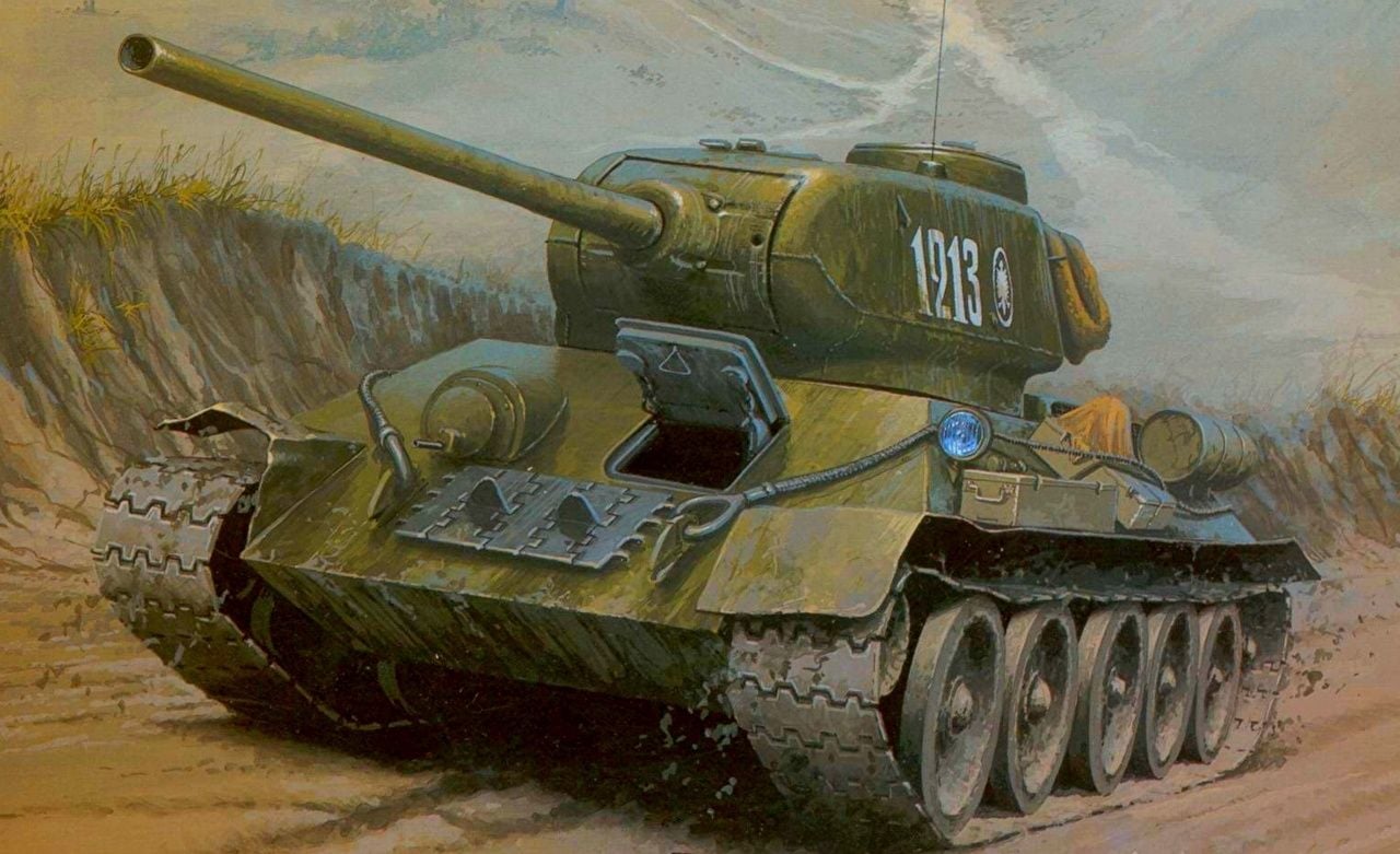 Wallpaper T 34 Tank T 34 85 Army
