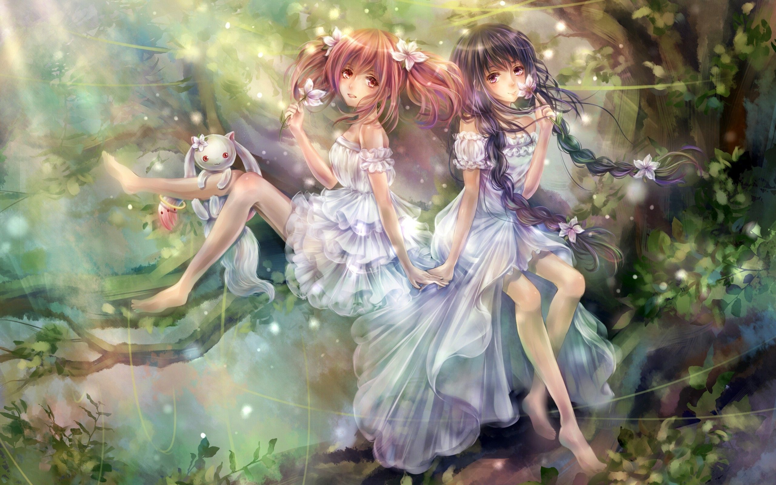 Anime Cute Friends Wallpapers Wallpaper Cave