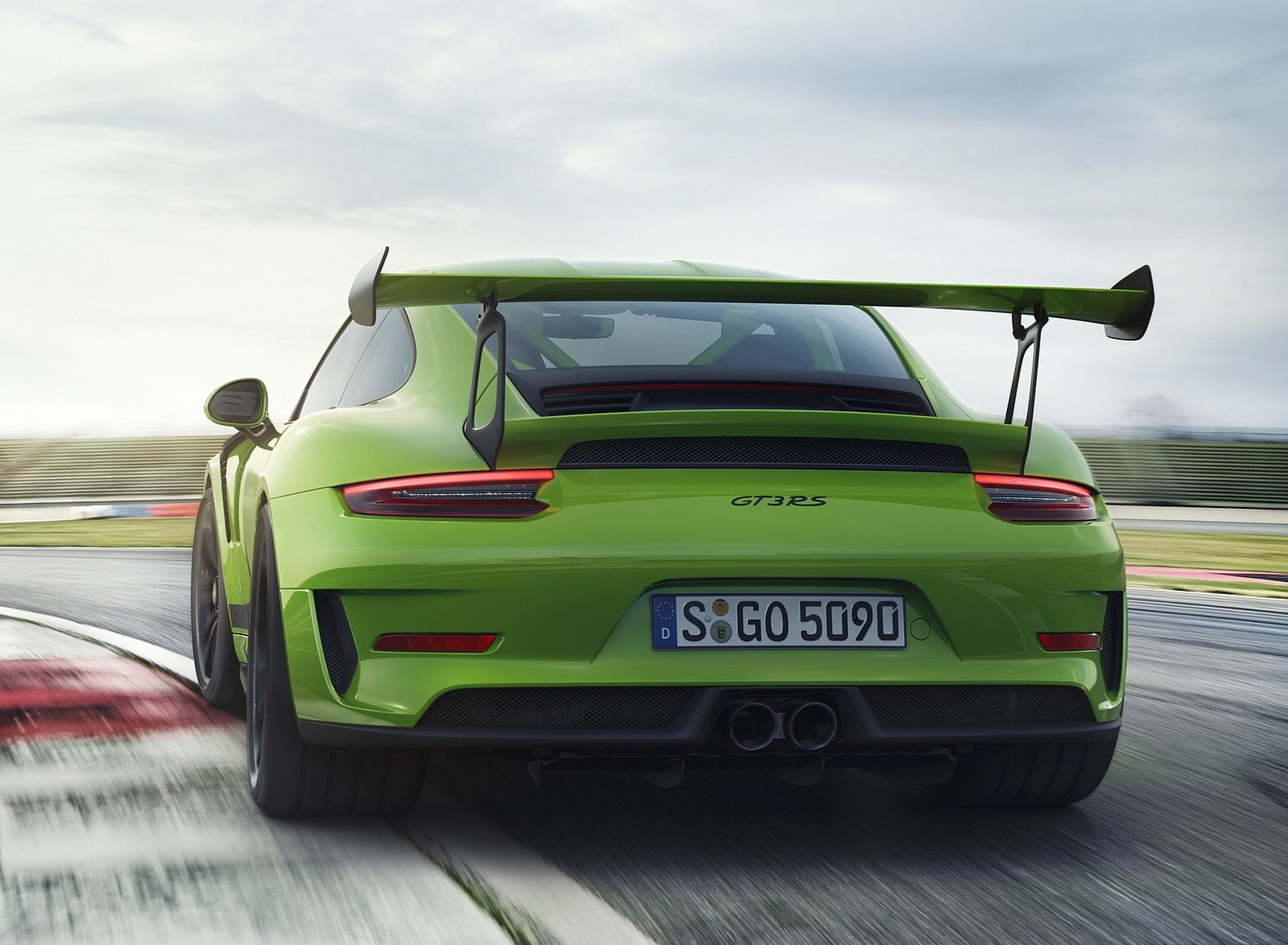 Porsche 911 GT3 RS Rear Wallpaper