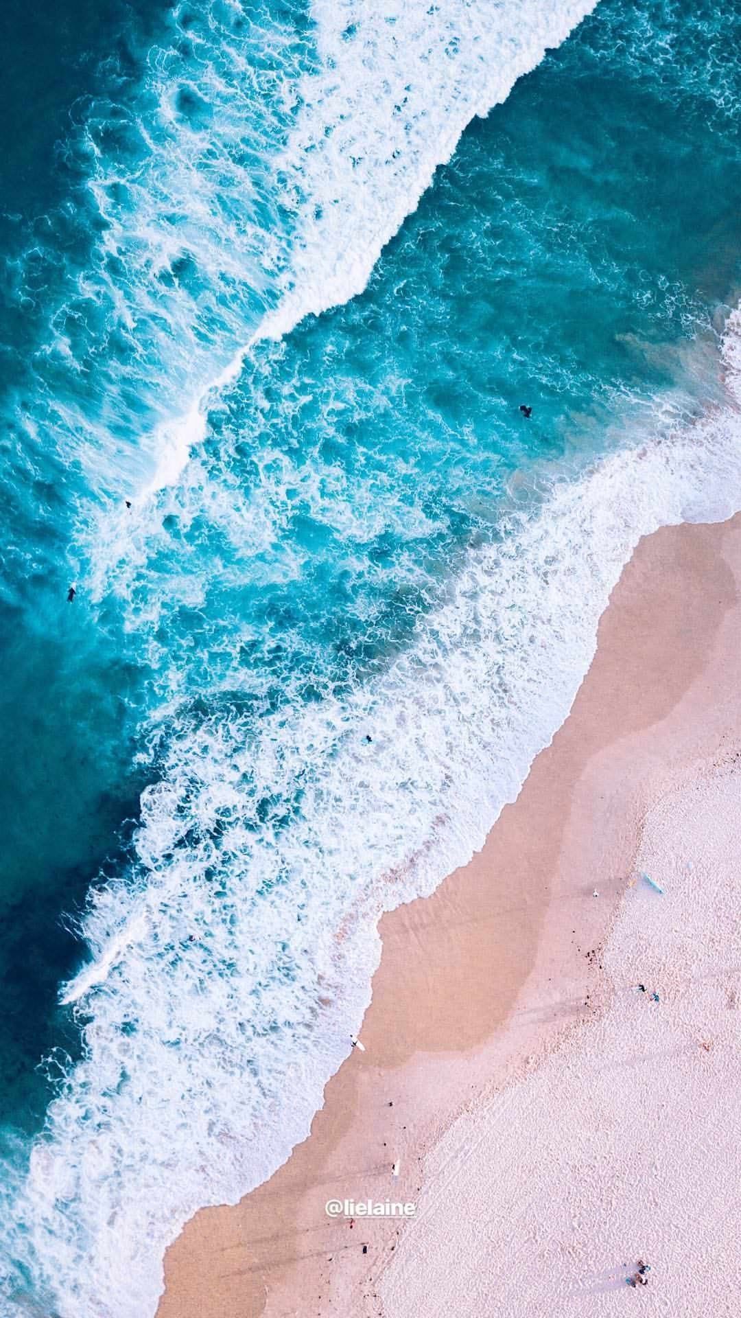 Beach View on Instagram. iPhone X Wallpaper