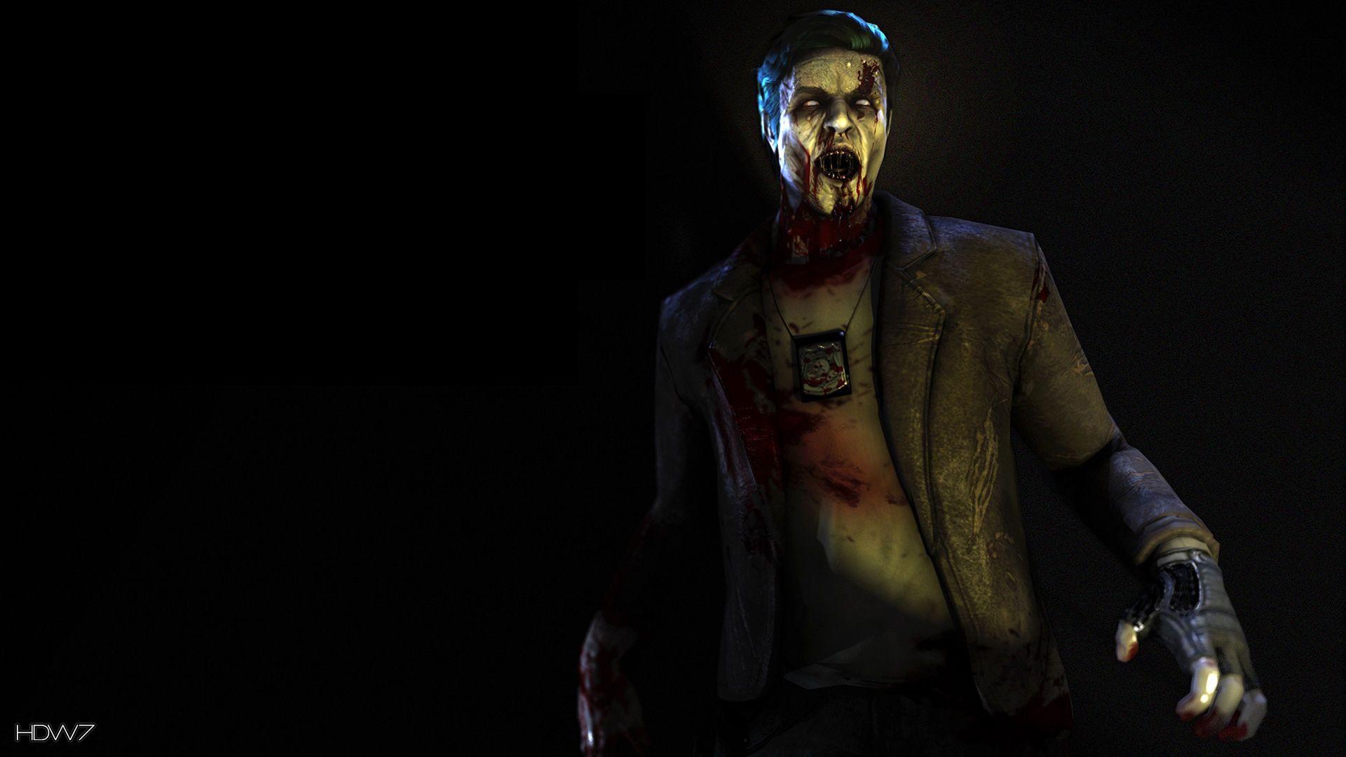 contagion eugene zombie widescreen HD wallpaper. HD wallpaper