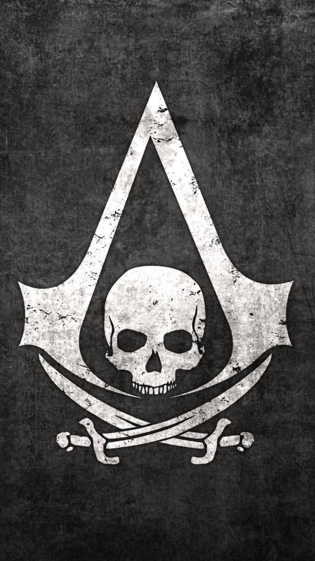 Assassin's Creed Logo iPhone Wallpaper Free Assassin's