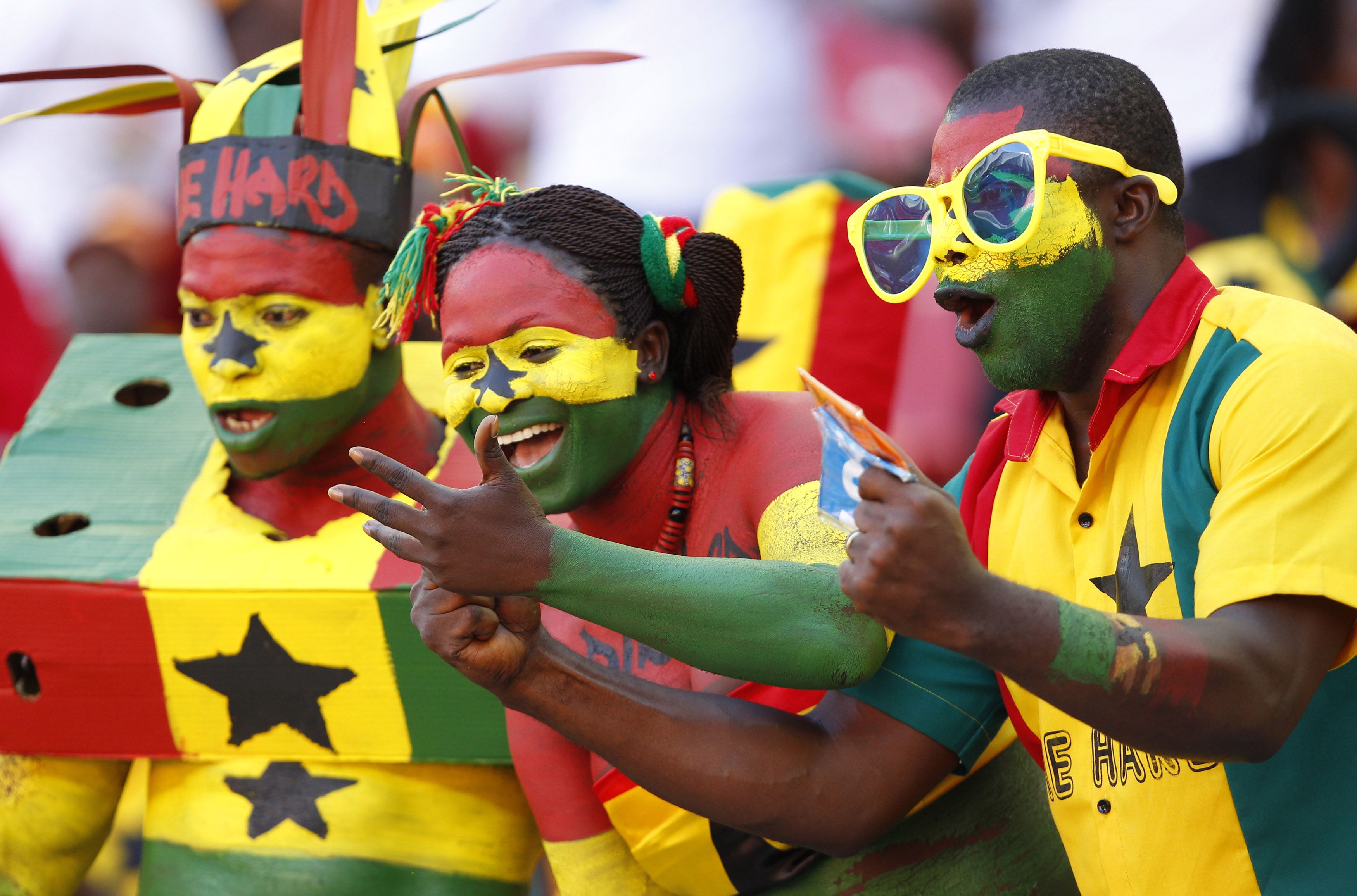 African Nations Cup Football Fans