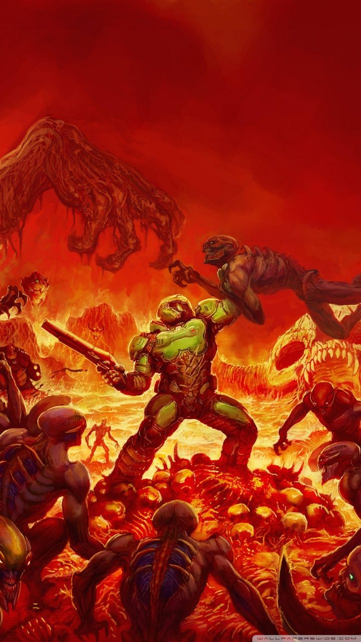 Doom Slayer DOOM Eternal Live Wallpaper  MoeWalls