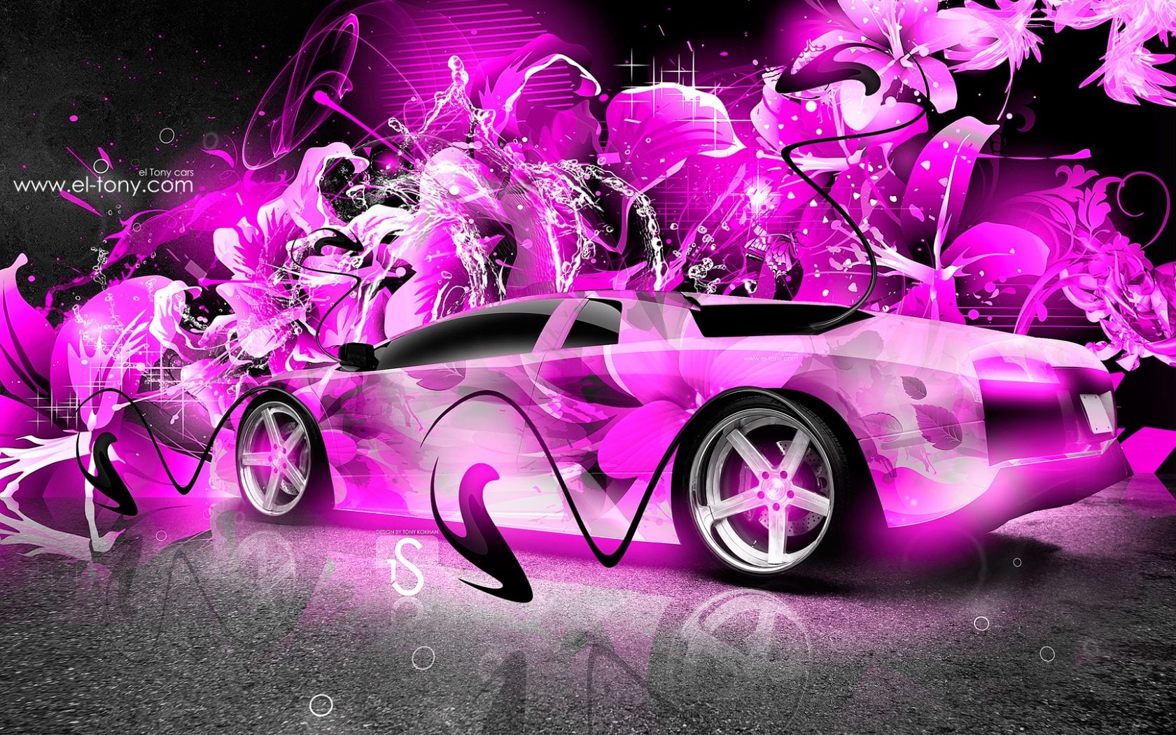 Free download Beautiful Pink Car Wallpaper Full HD Picture