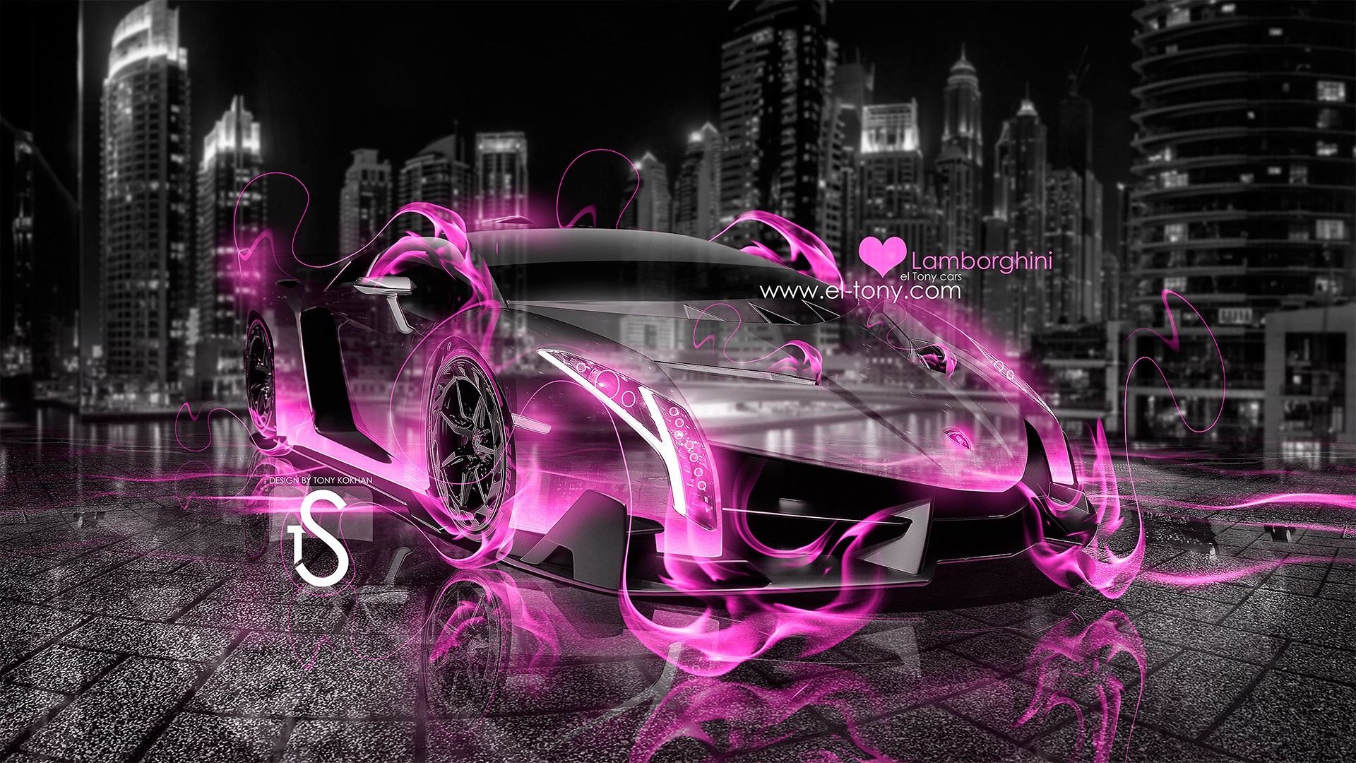 Pink Cars Wallpaper HD for Desktop