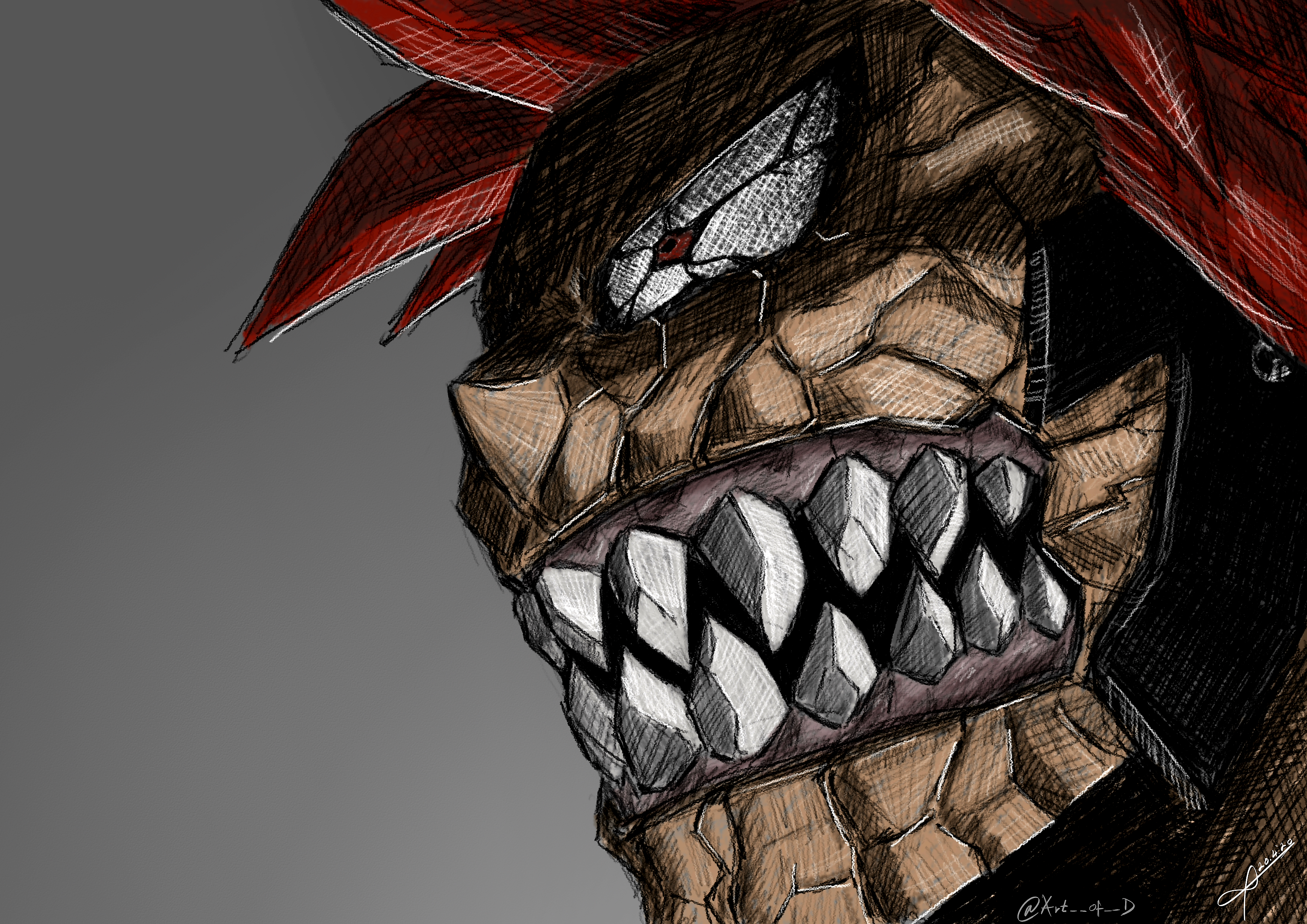 Red Riot (My Hero Academia fanart by me)