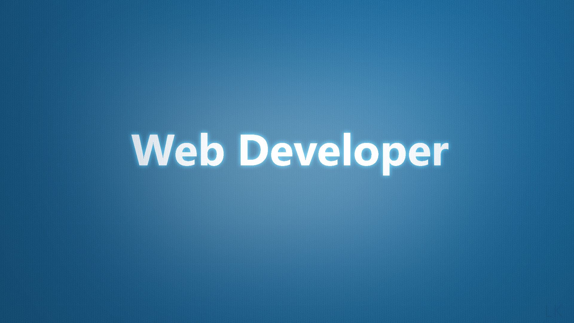 Web Developer Background. Spider Web