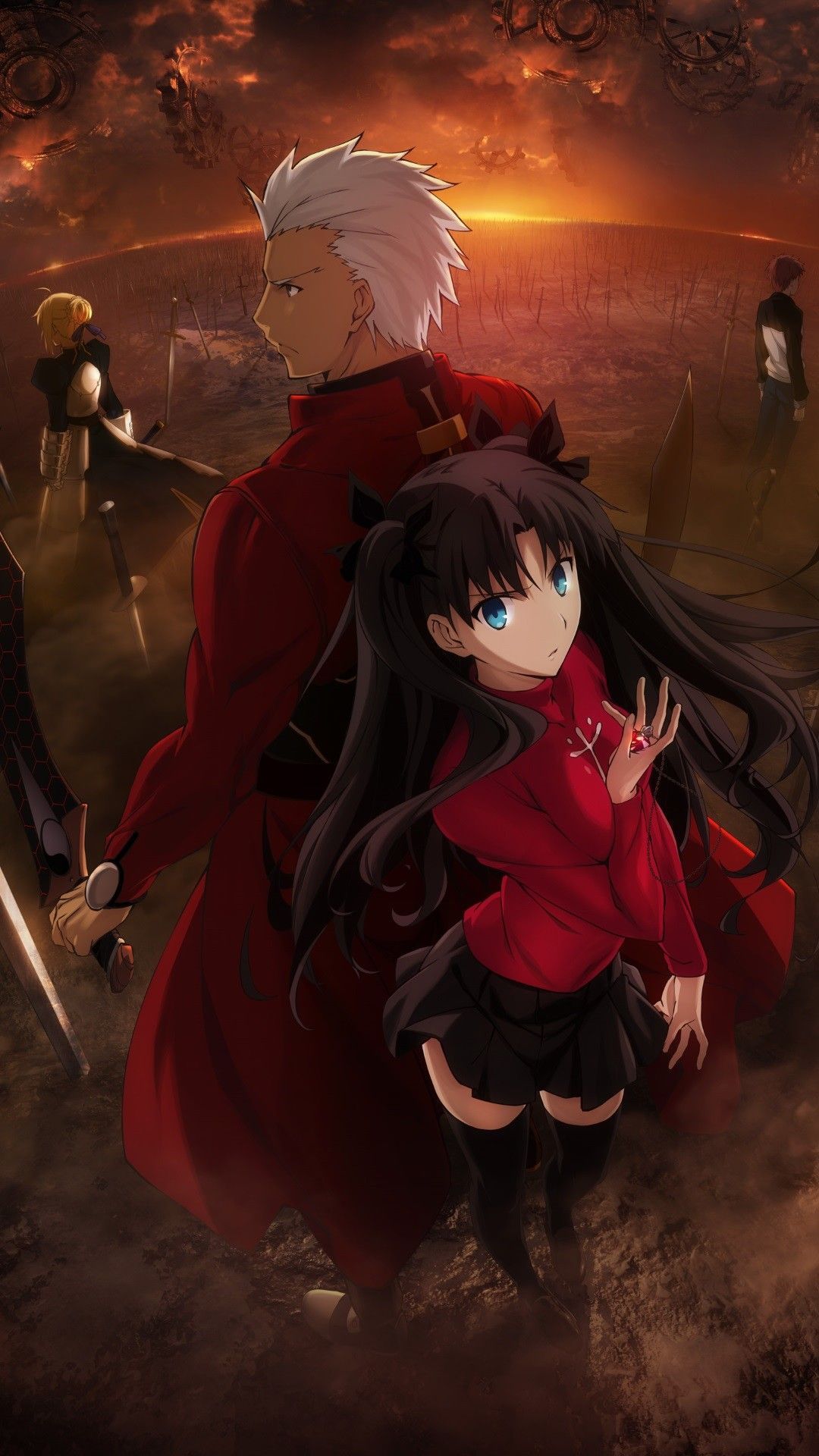 Fate Stay Night iPhone Wallpaper Free Fate Stay Night iPhone Background