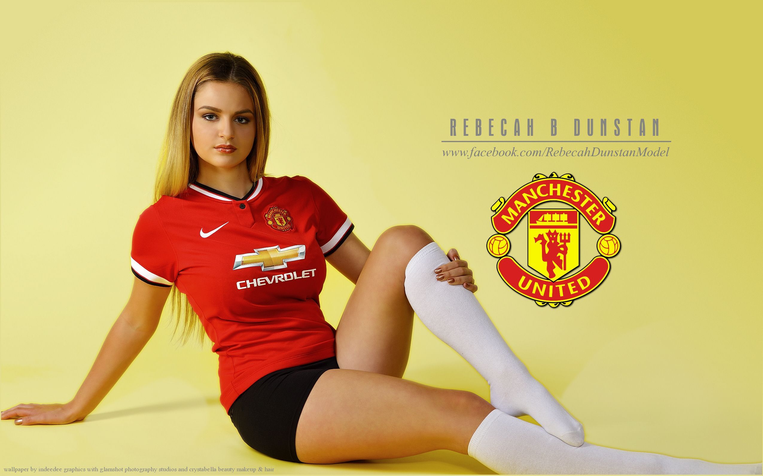Manchester United Girl (wallpaper)