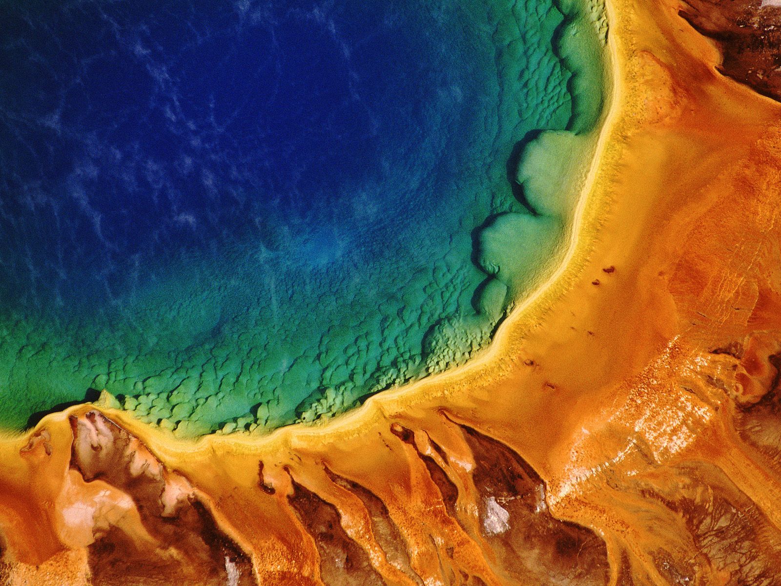Grand Prismatic Spring, Midway Geyser Basin, Yellowstone National