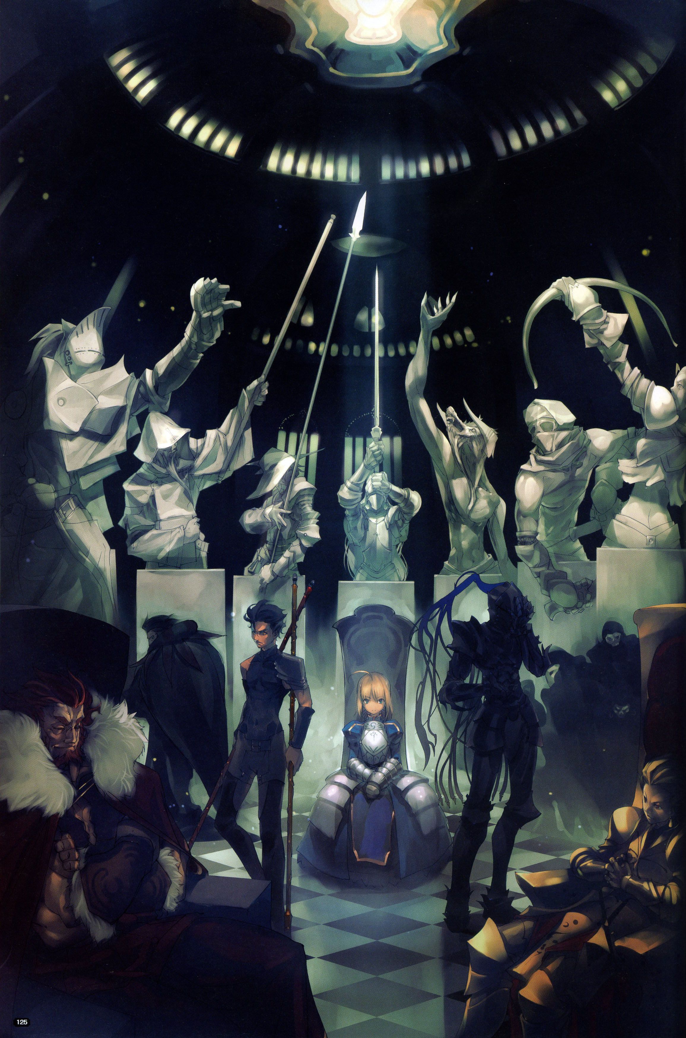 Fate Stay Night Iphone Wallpapers Wallpaper Cave