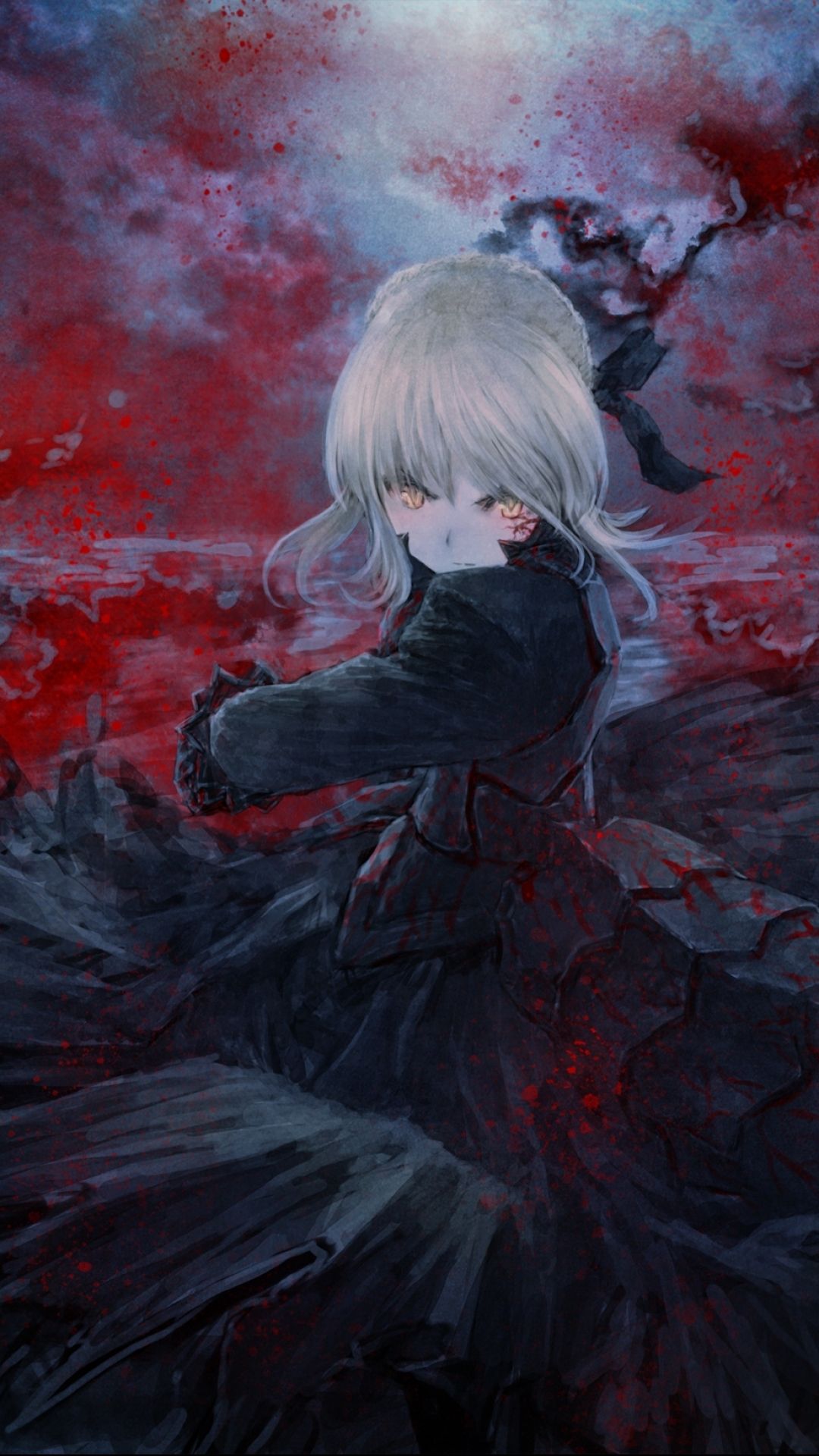 Anime Fate Stay Night (1080x1920) Wallpaper